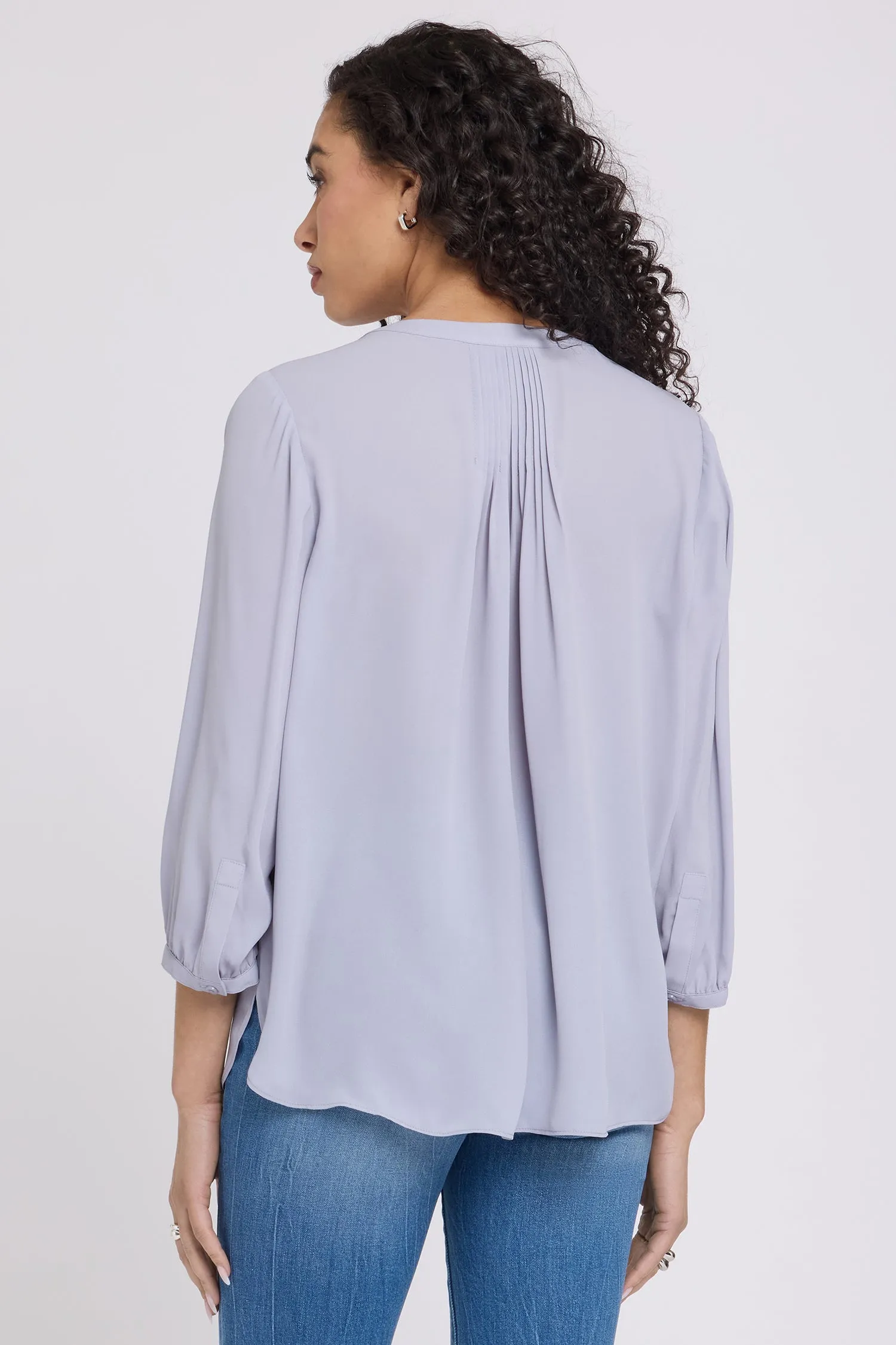 Pintuck Blouse - Vintage Lavender sold by NYDJ product image thumbnail 2