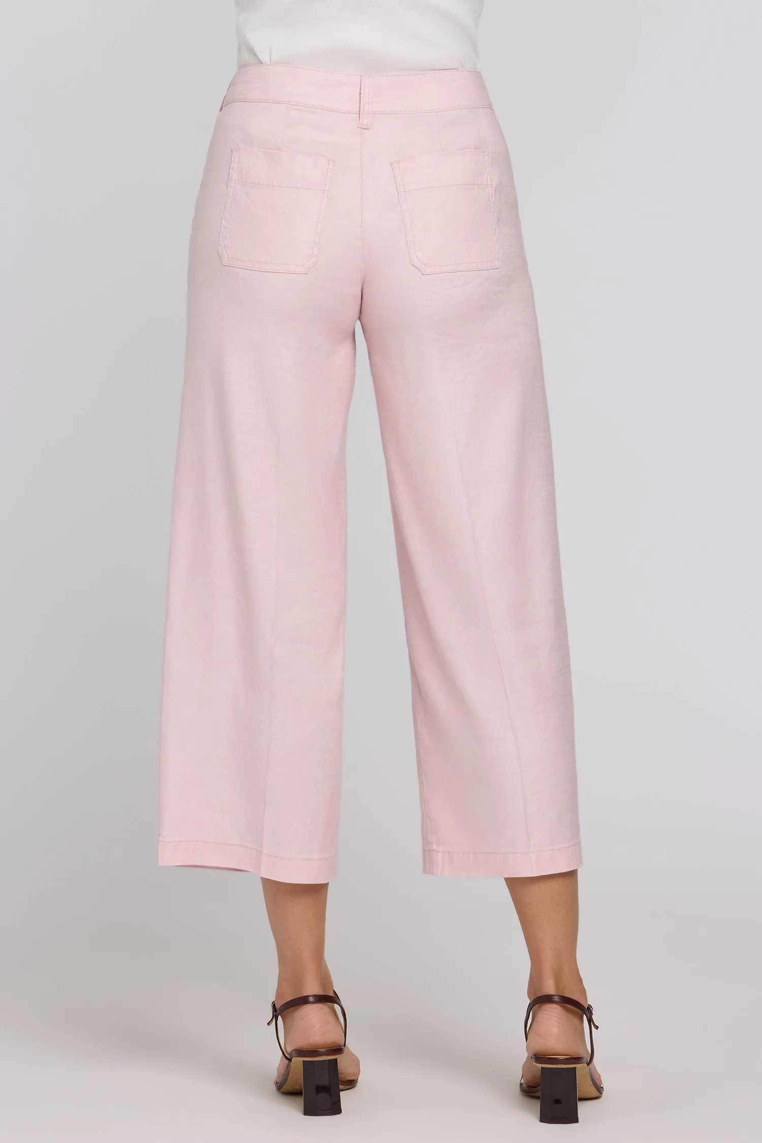 Wide Leg Cargo Capri Pants In Petite - Light Lilac sold by NYDJ product image thumbnail 2