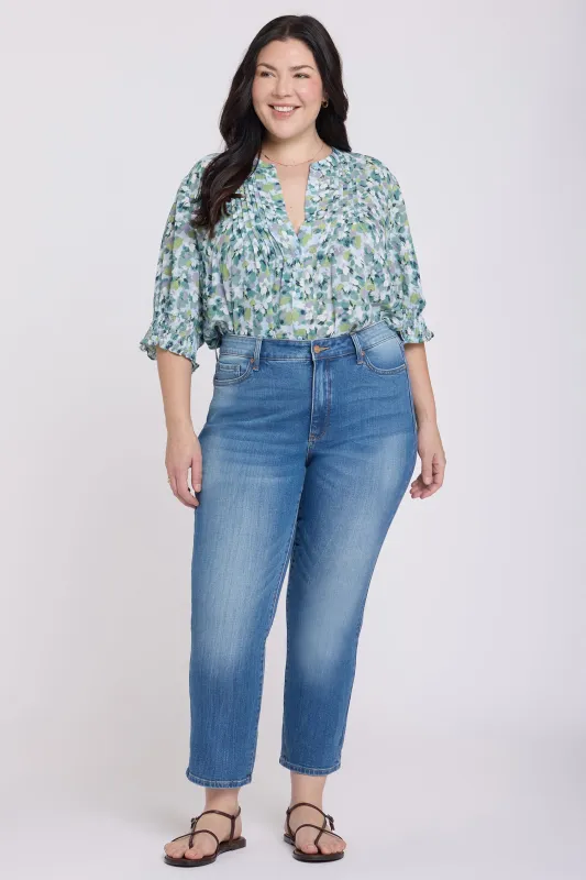 Marilyn Straight Ankle Jeans In Plus Size - Pacifica made by NYDJ