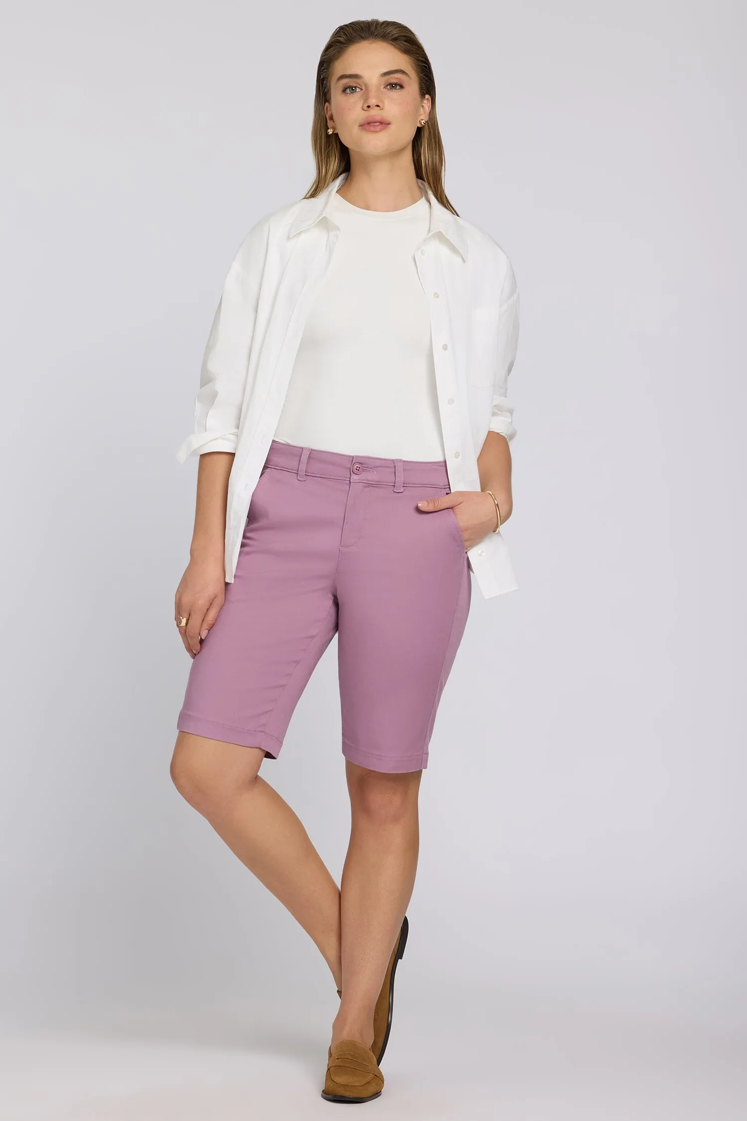 Bermuda Shorts - Dusky Daisy sold by NYDJ