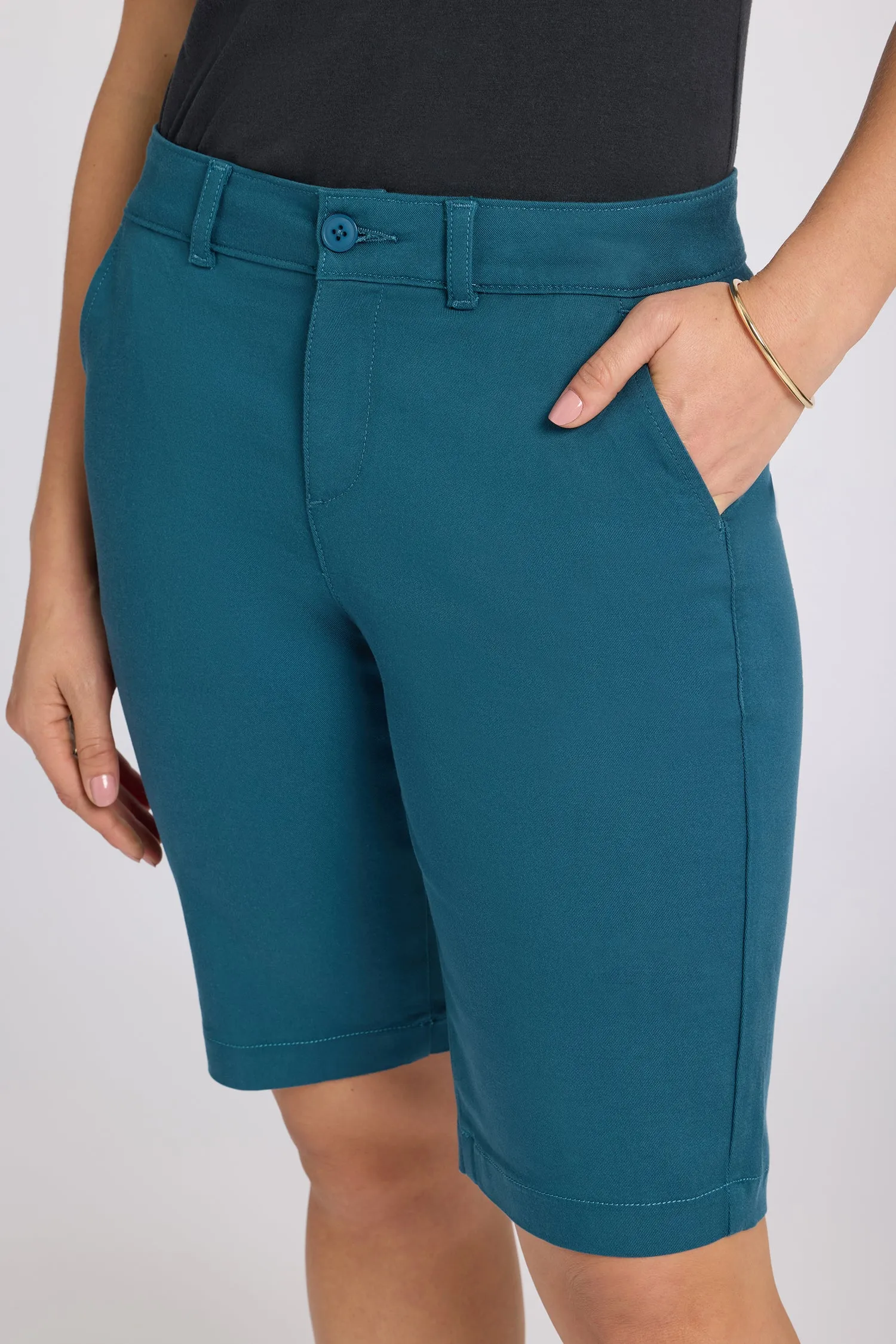 Bermuda Shorts - Blue Lake sold by NYDJ product image thumbnail 2