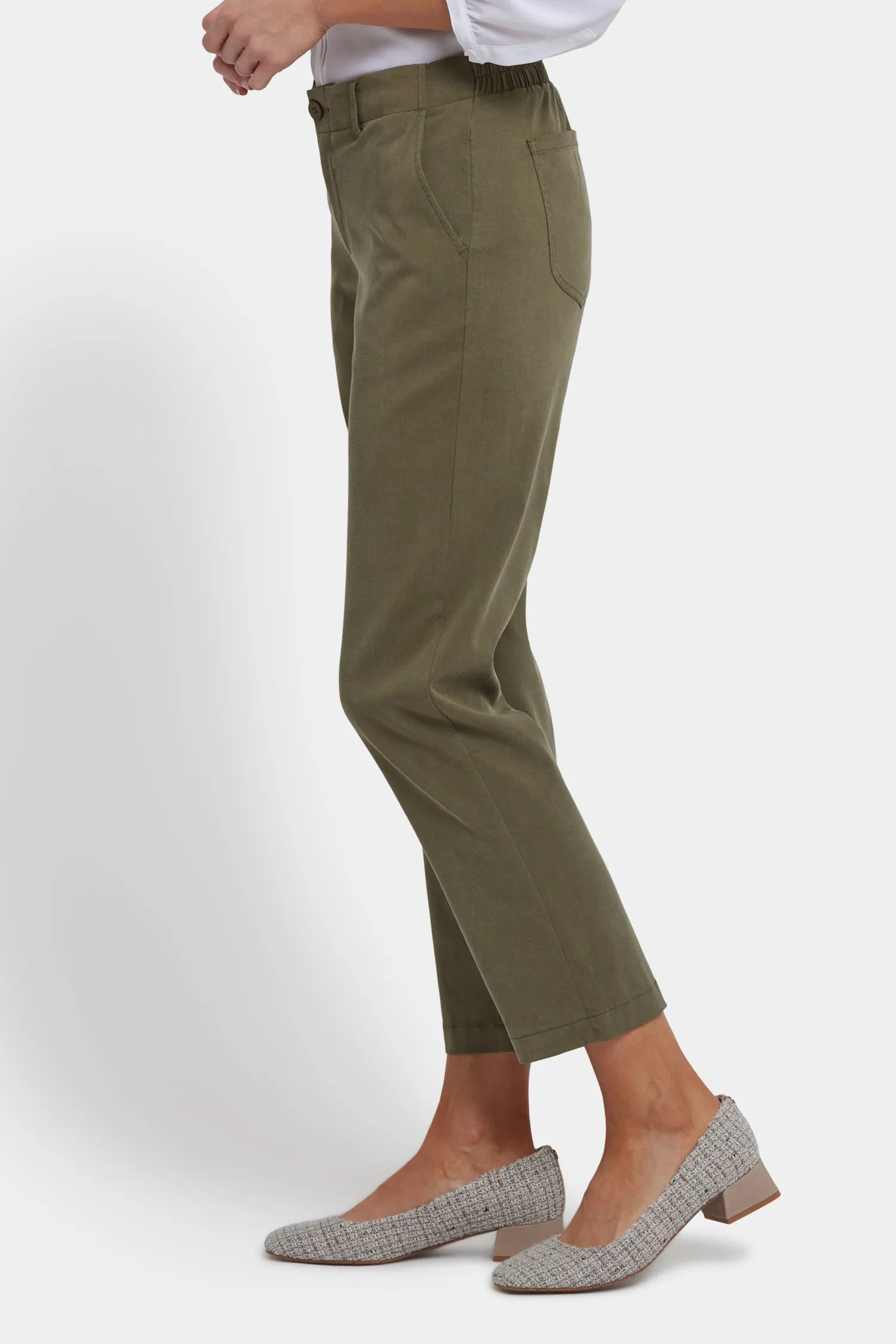 Easy-Fit Ankle Trouser Pants - Bay Leaf sold by NYDJ product image thumbnail 4