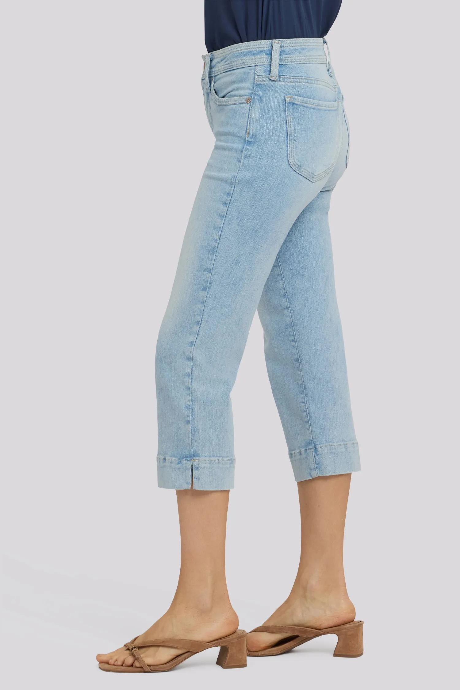 Marilyn Straight Crop Jeans - Keys View sold by NYDJ product image thumbnail 3