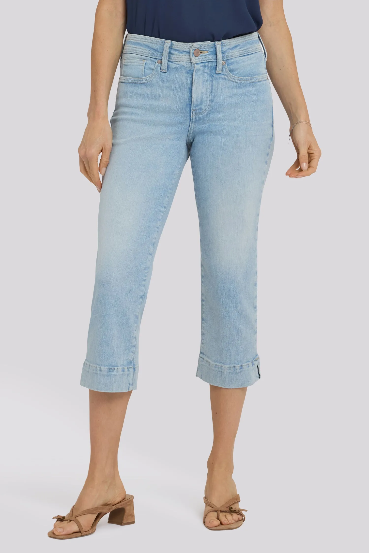 Marilyn Straight Crop Jeans - Keys View sold by NYDJ product image thumbnail 4