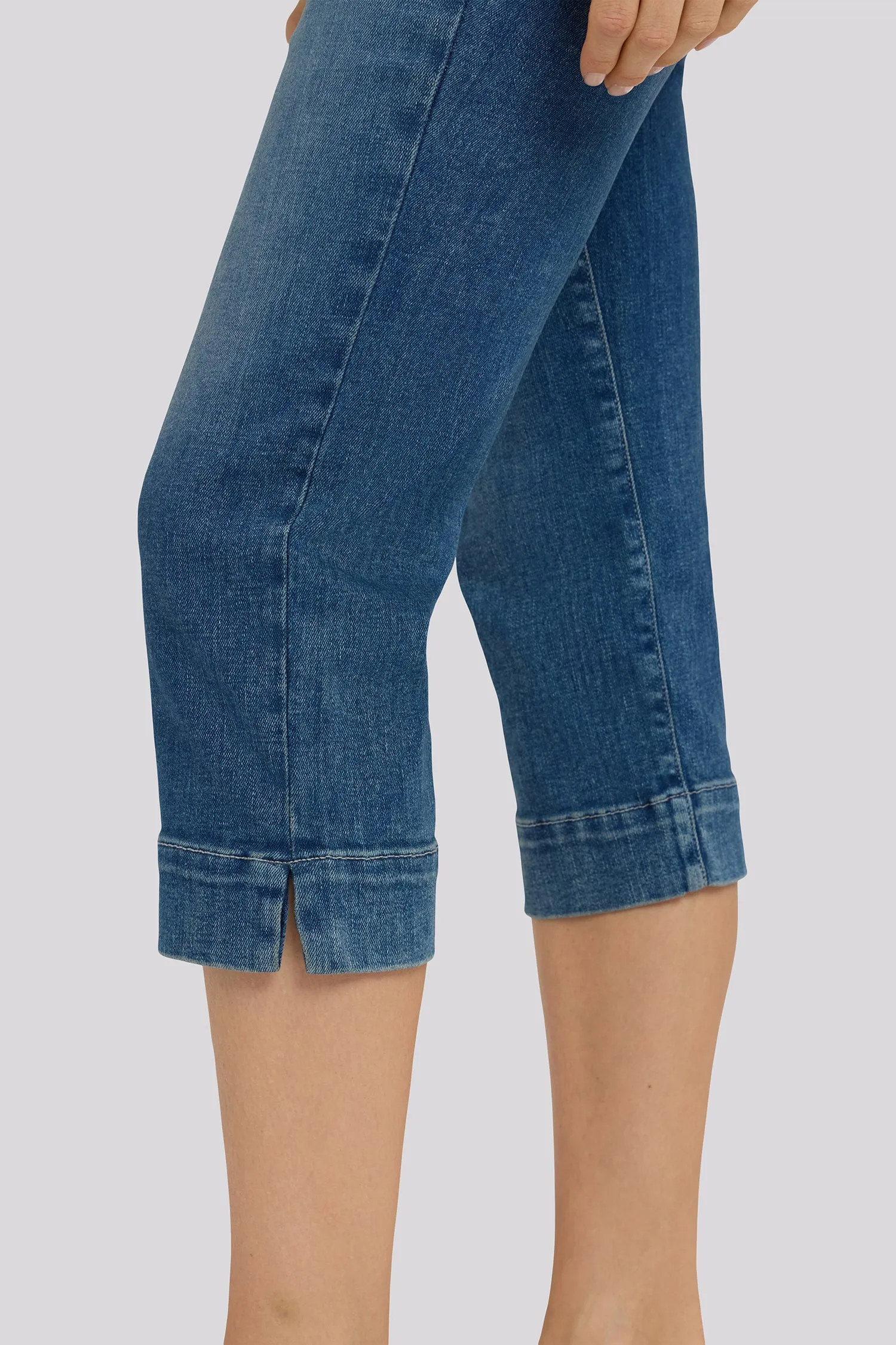 Marilyn Straight Crop Jeans In Petite - Breezy Palms sold by NYDJ product image thumbnail 5