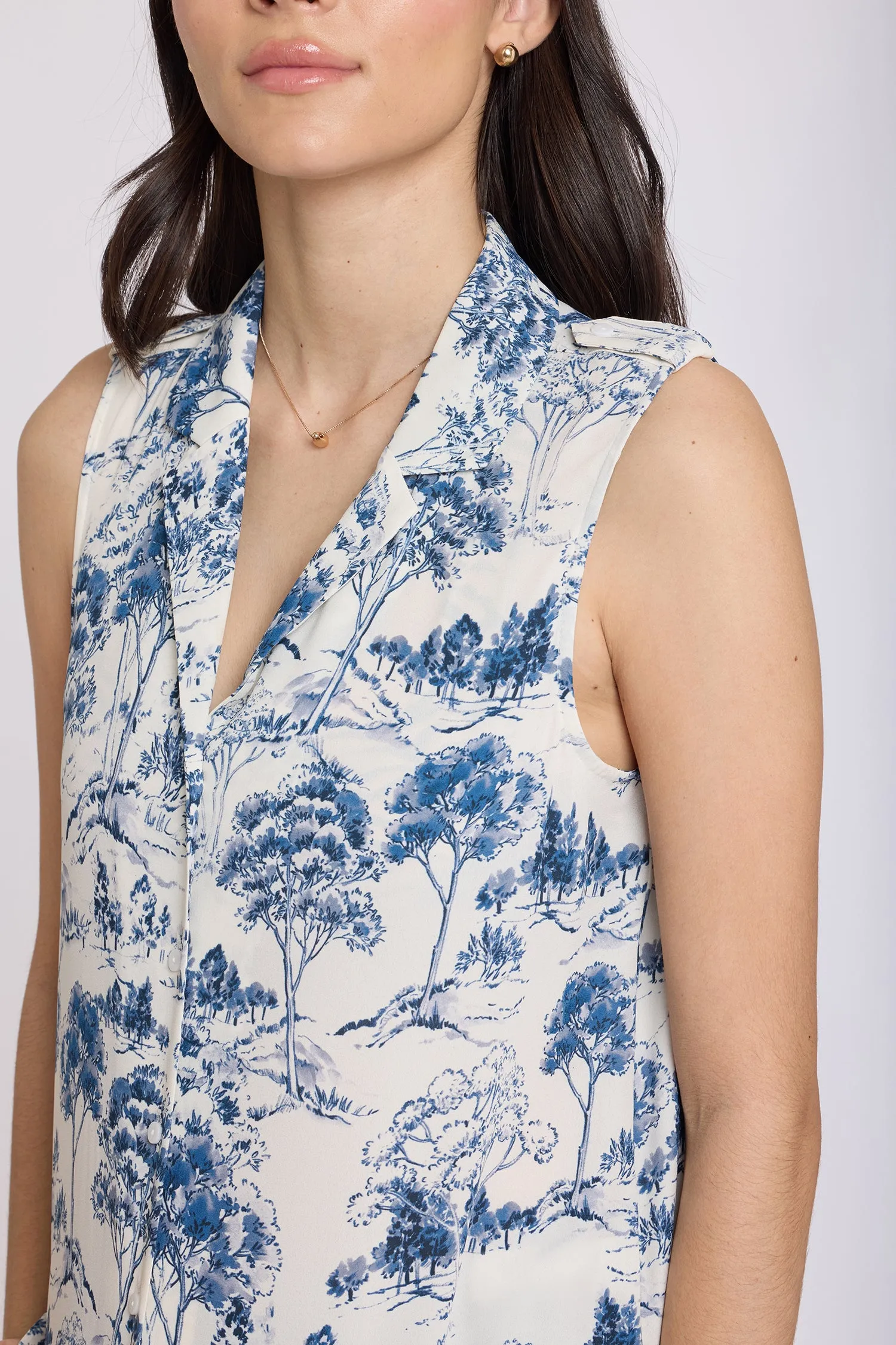 Gabrielle Sleeveless Blouse - Le Parc de Treville sold by NYDJ product image thumbnail 5