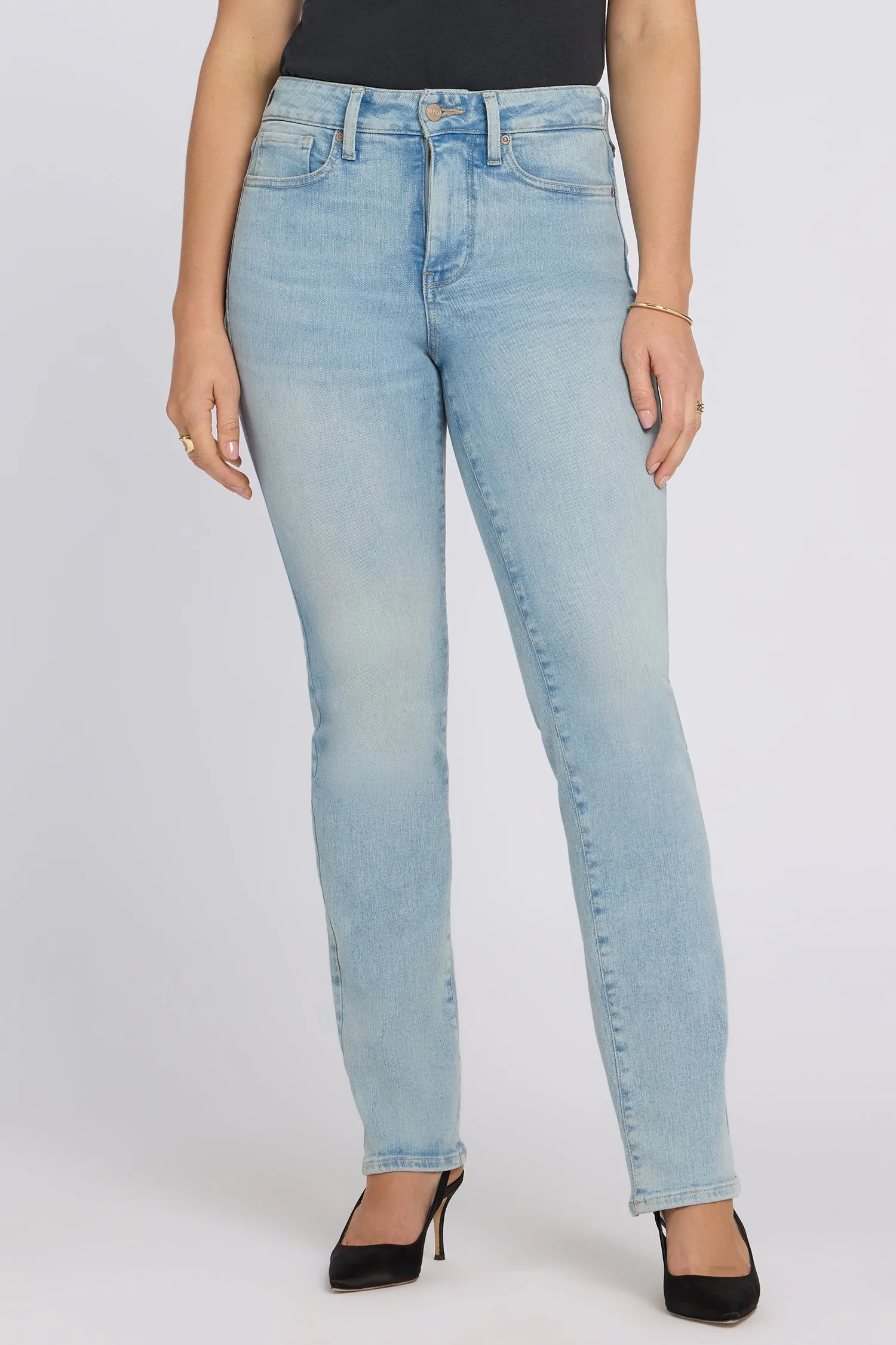 Marilyn Straight Jeans - Keys View sold by NYDJ product image thumbnail 4