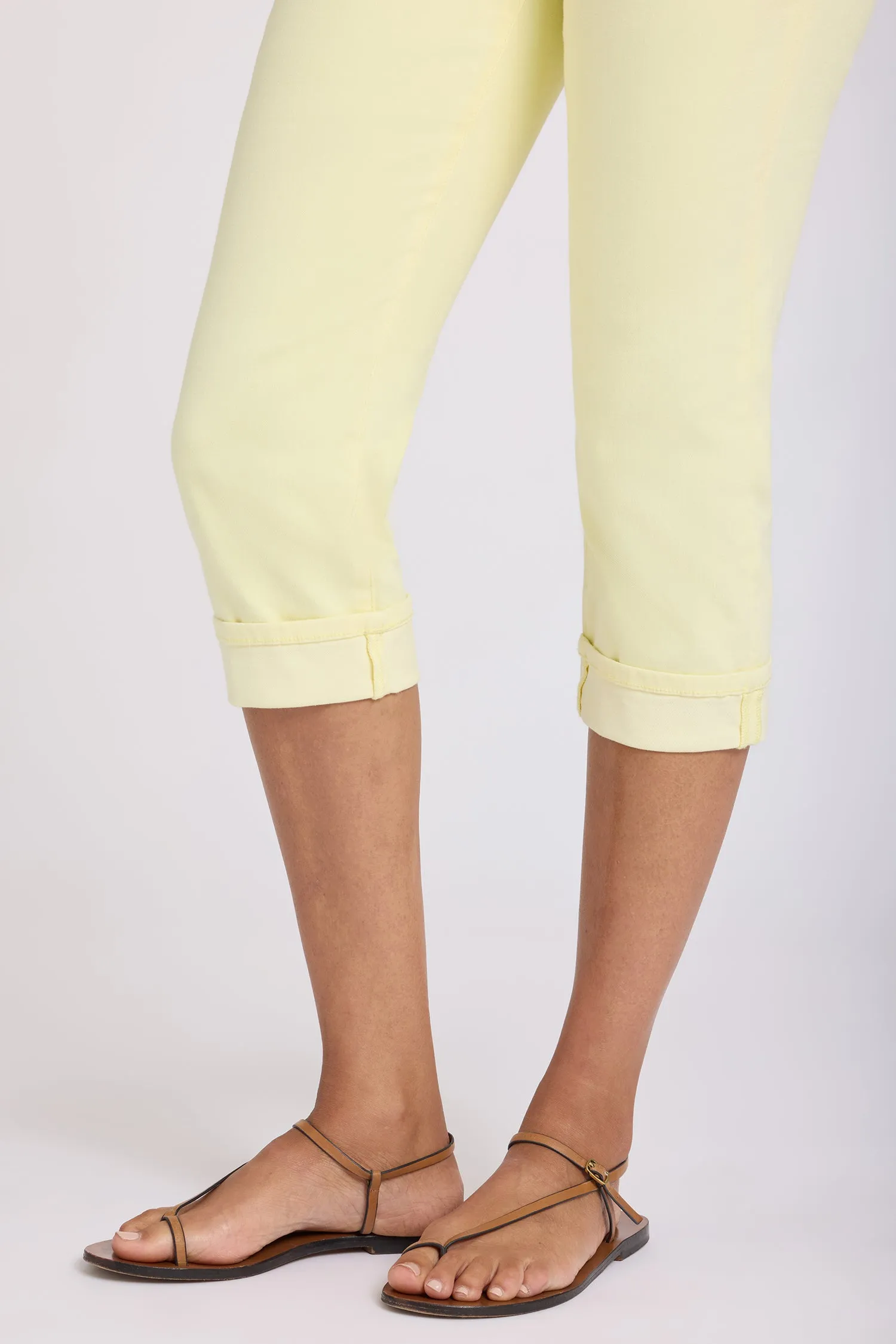 Marilyn Straight Crop Jeans - Chardonnay sold by NYDJ product image thumbnail 5