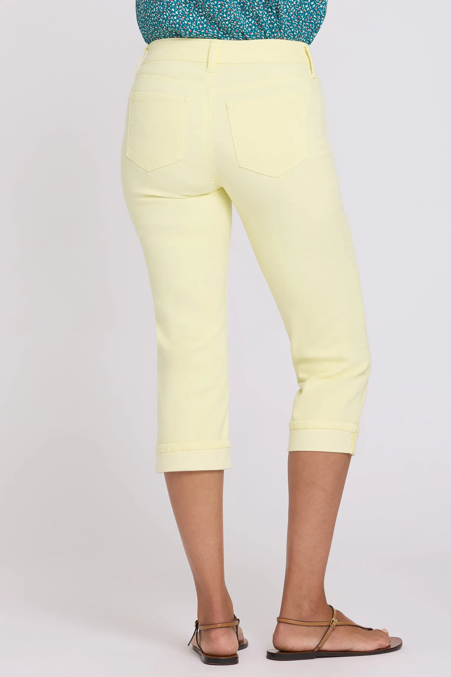 Marilyn Straight Crop Jeans - Chardonnay sold by NYDJ product image thumbnail 2