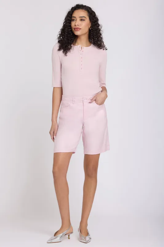 5 Pocket Bermuda Shorts - Light Lilac made by NYDJ