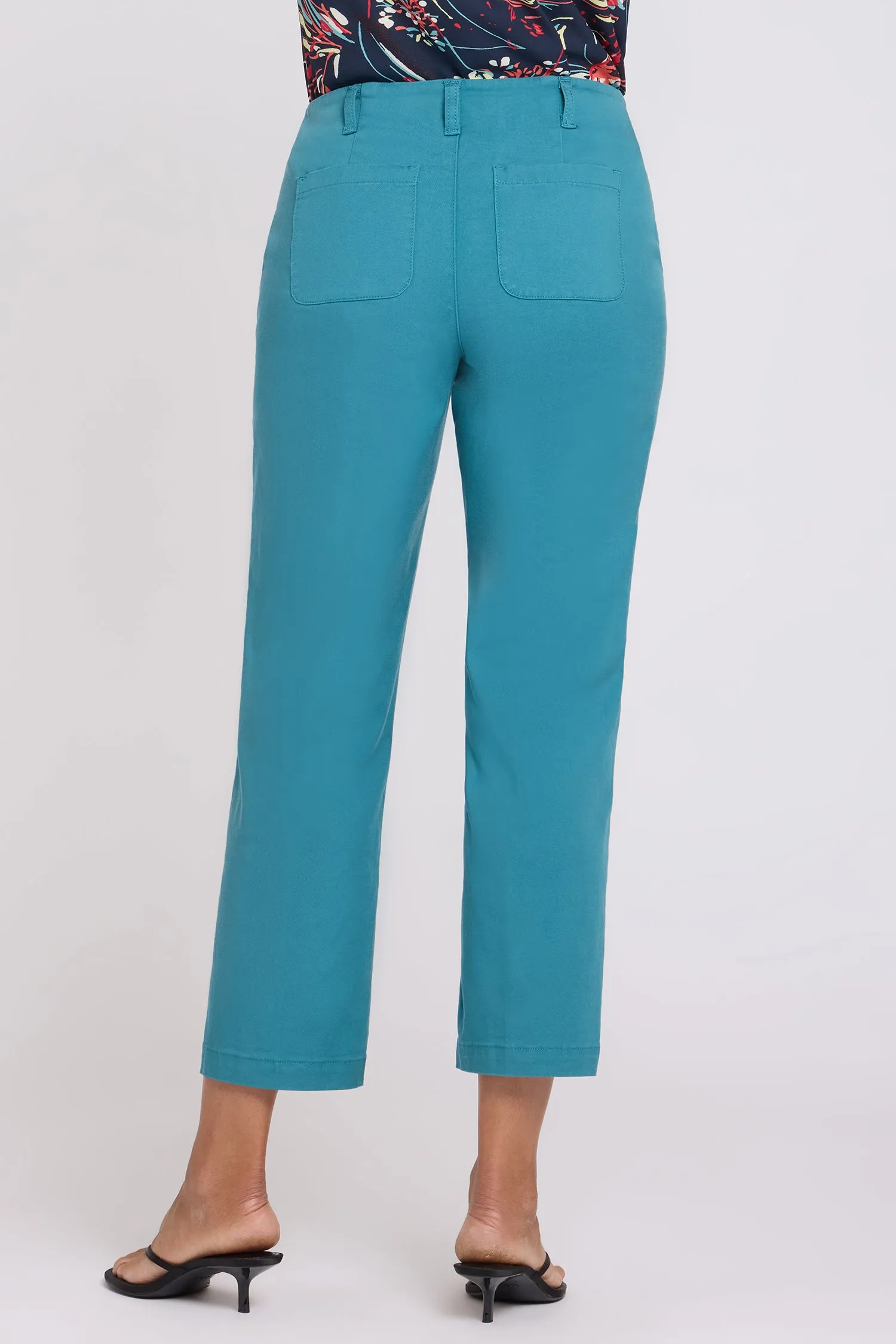 Marilyn Straight Ankle Pants - Harbor Blue sold by NYDJ product image thumbnail 2
