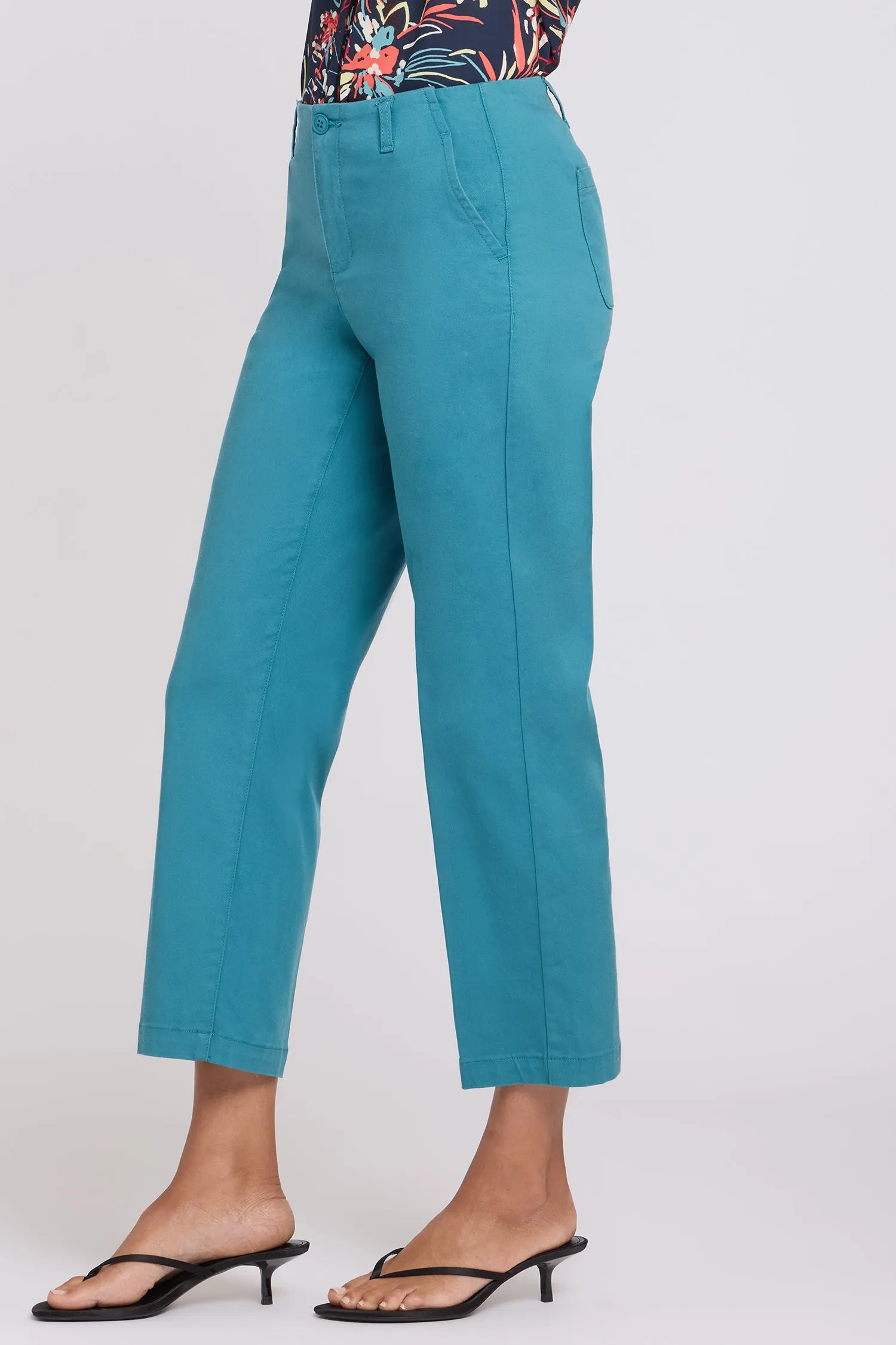 Marilyn Straight Ankle Pants - Harbor Blue sold by NYDJ product image thumbnail 3