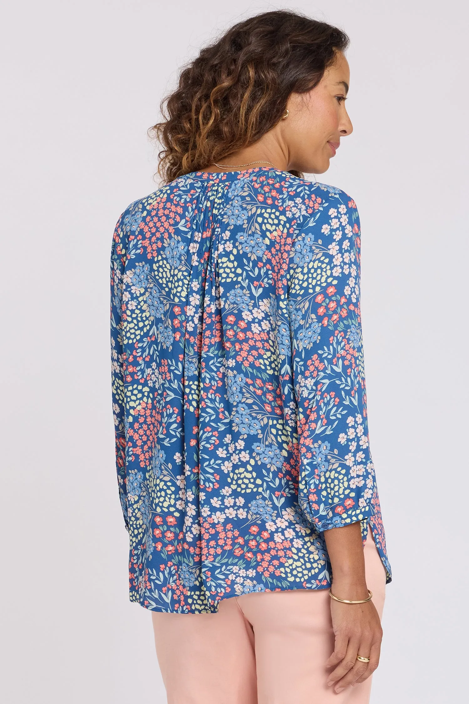 Pintuck Blouse - Walking on Sunshine sold by NYDJ product image thumbnail 2