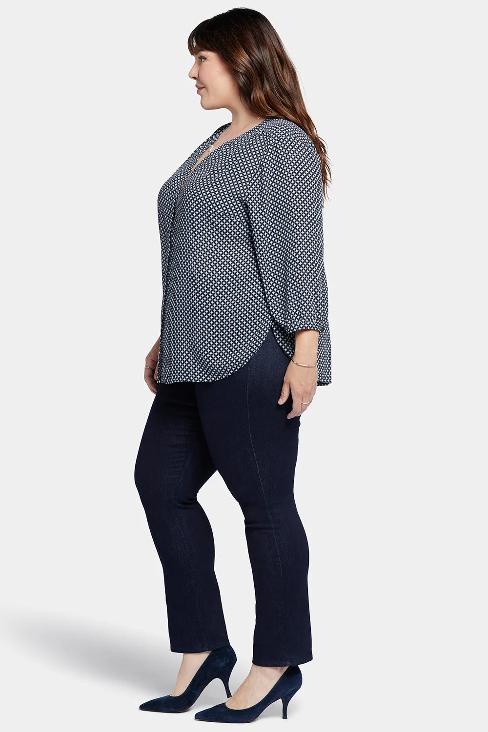 Pintuck Blouse In Plus Size - Diamond Peak sold by NYDJ product image thumbnail 3