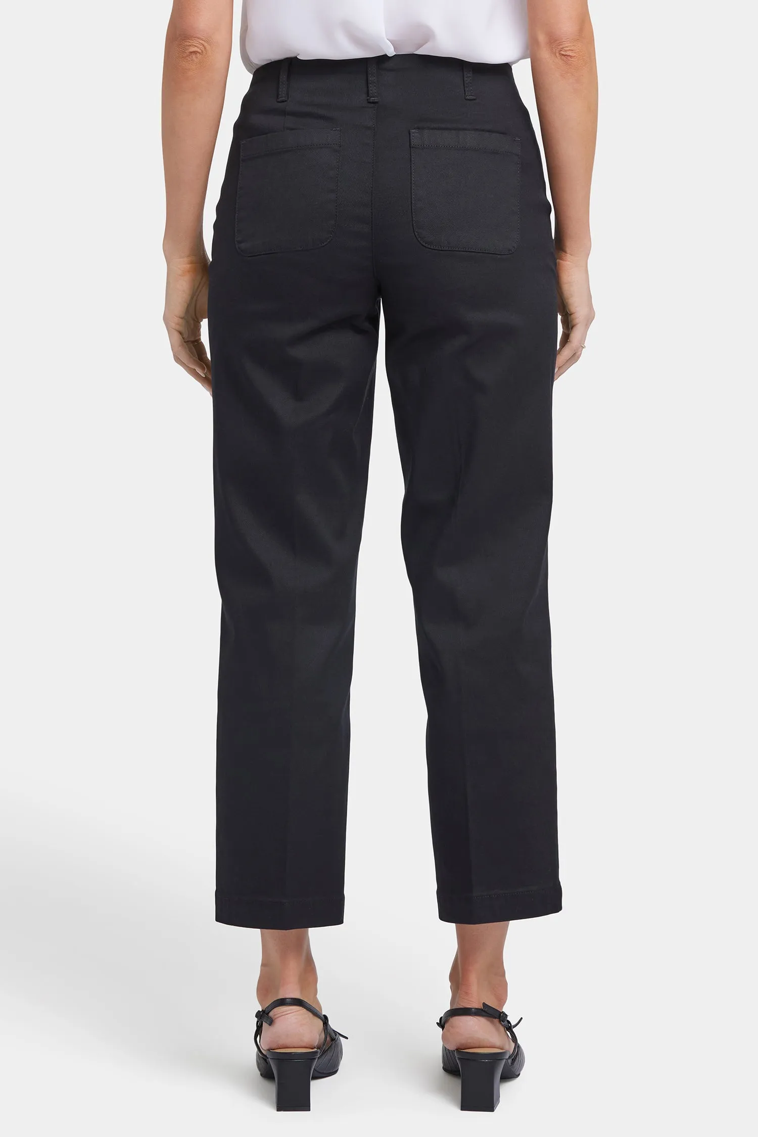 Marilyn Straight Ankle Pants - Black sold by NYDJ product image thumbnail 2