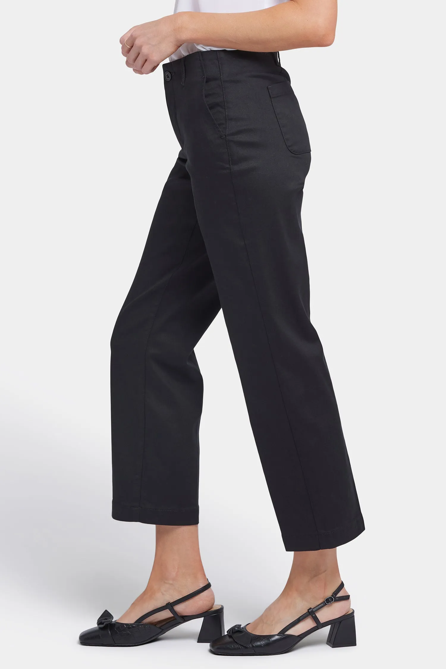Marilyn Straight Ankle Pants - Black sold by NYDJ product image thumbnail 3