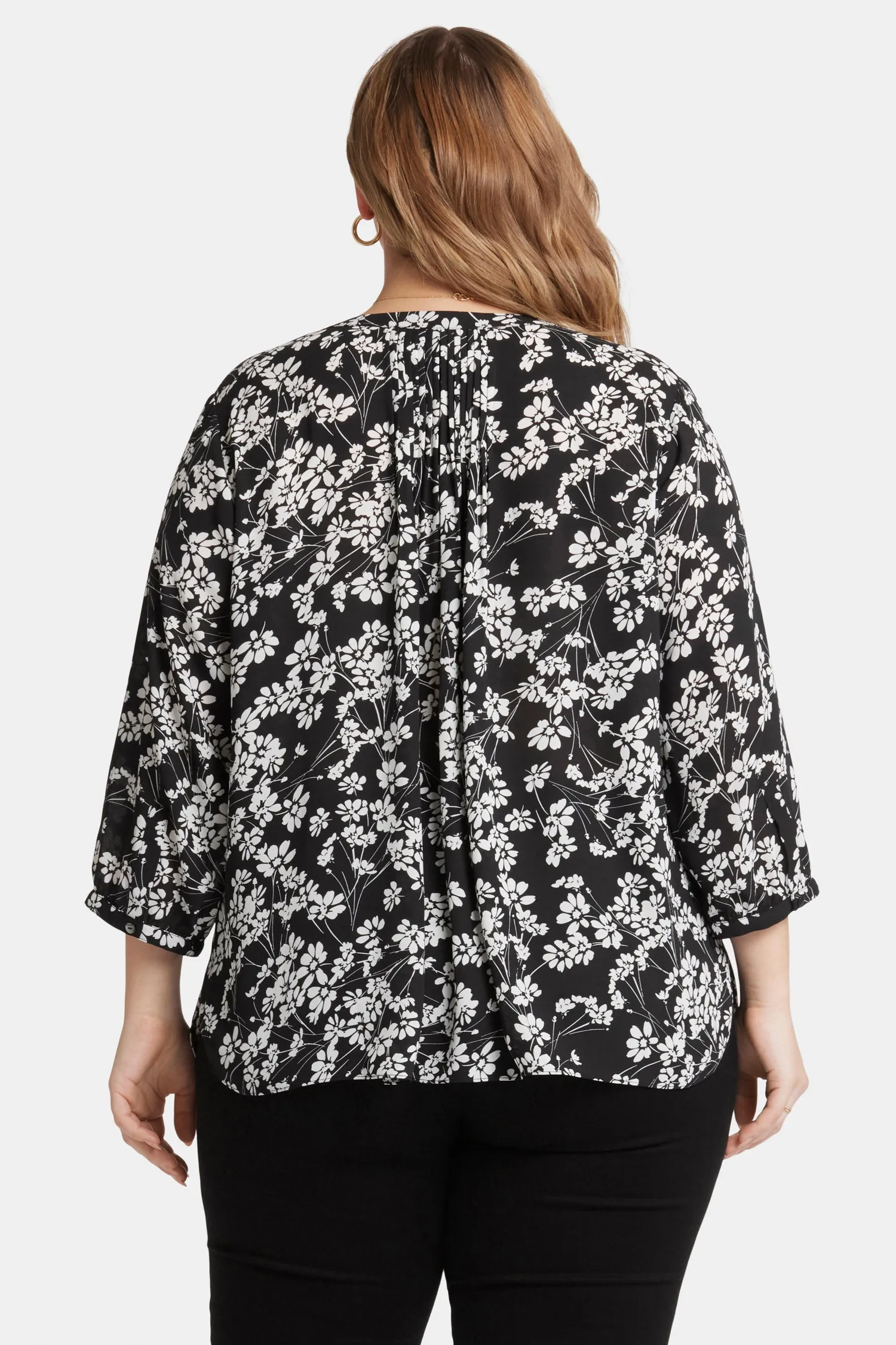 Pintuck Blouse In Plus Size - Stefania sold by NYDJ product image thumbnail 2
