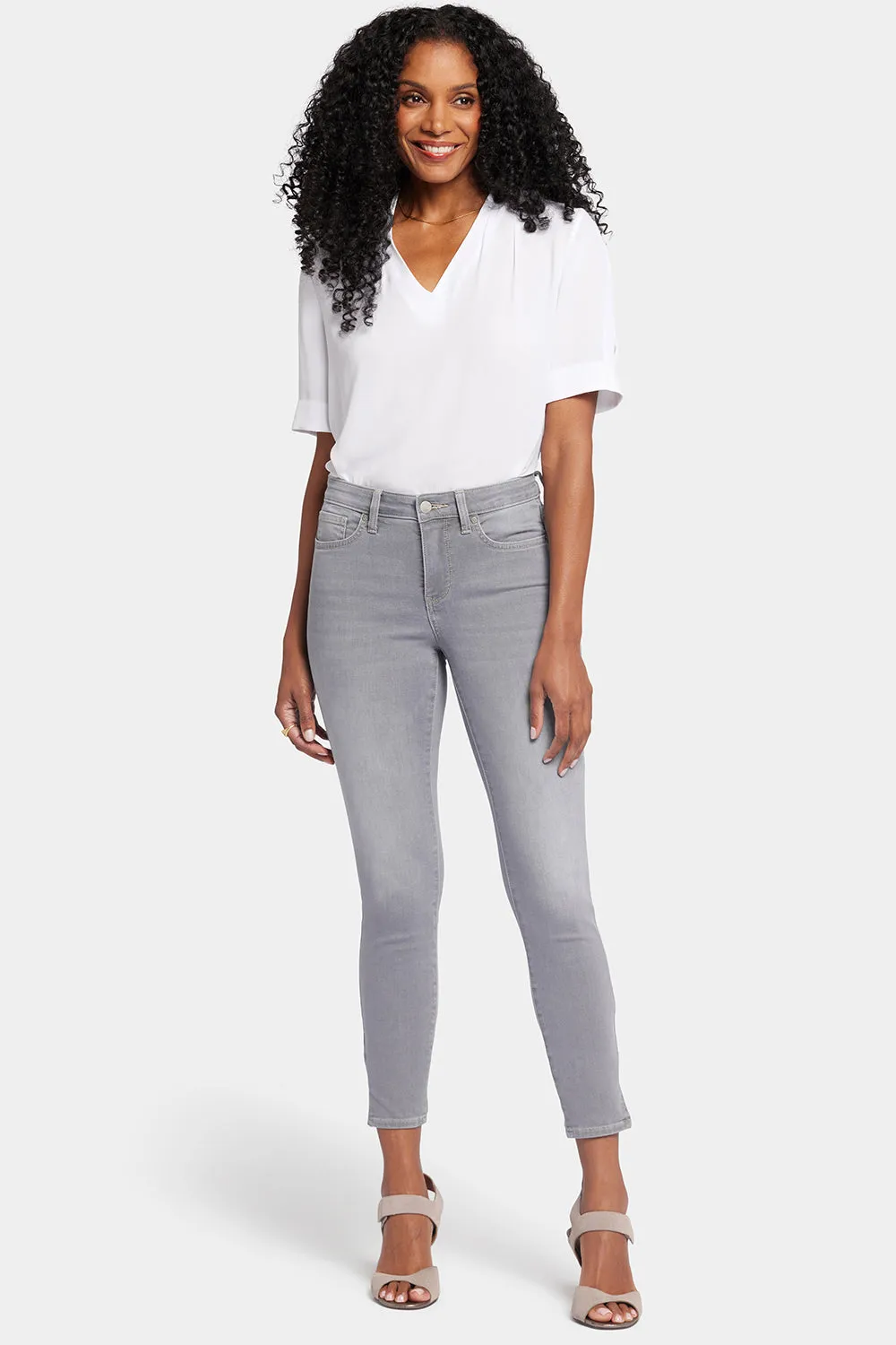 Ami Skinny Ankle Jeans - Rock Sand sold by NYDJ product image thumbnail 4