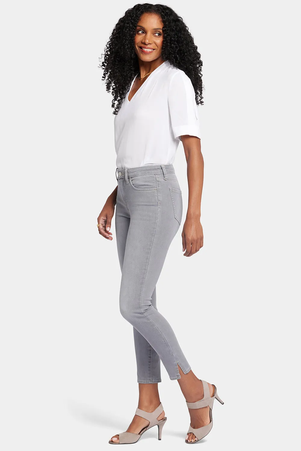 Ami Skinny Ankle Jeans - Rock Sand sold by NYDJ product image thumbnail 5