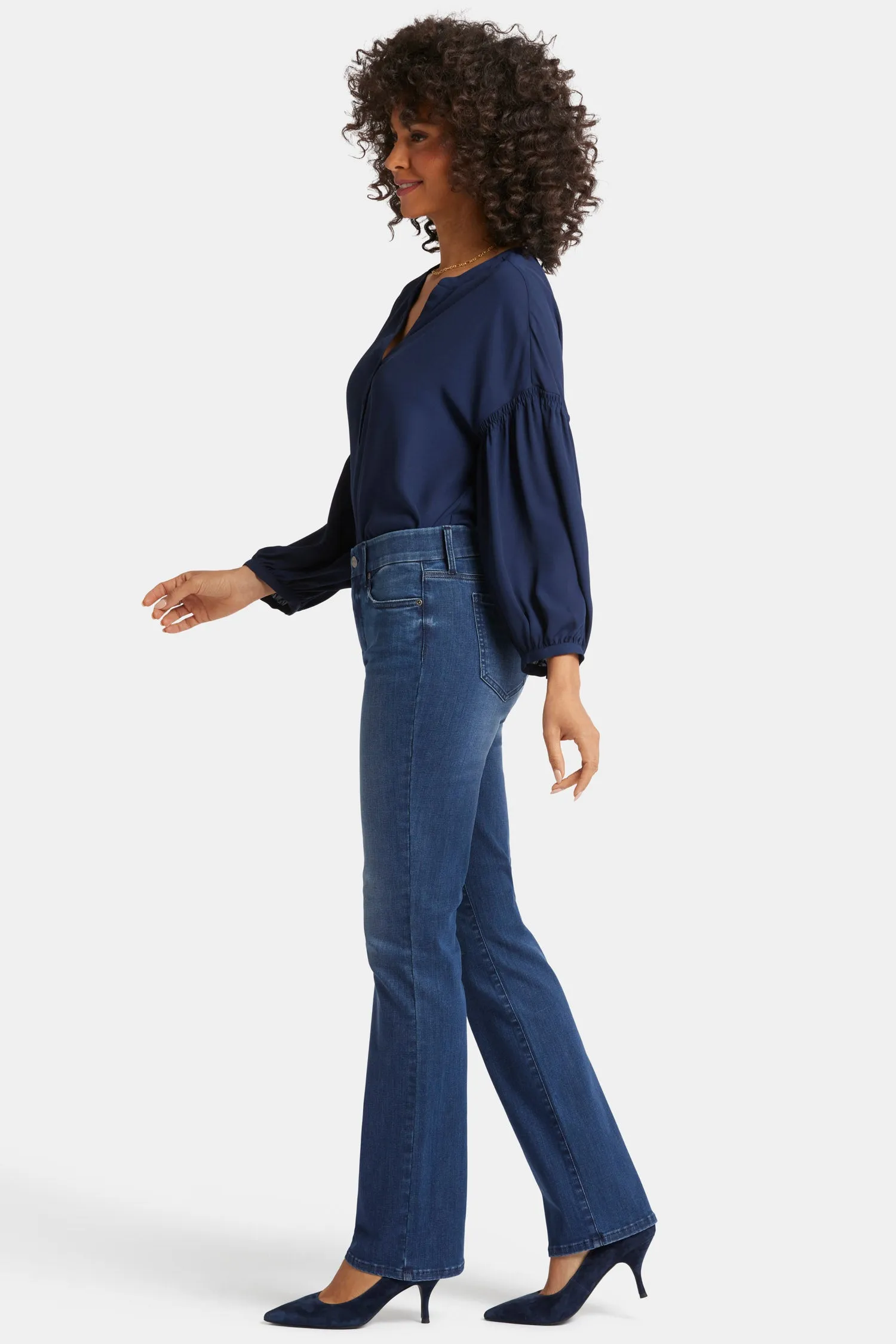 Waist-Match™ Marilyn Straight Jeans - Moonlight sold by NYDJ product image thumbnail 5