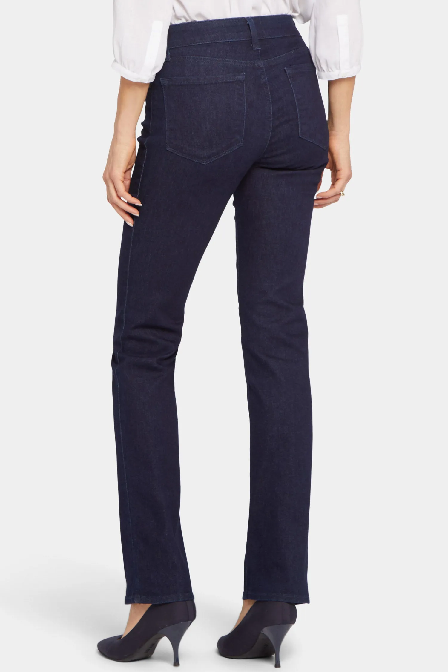 Marilyn Straight Jeans In Tall - Rinse sold by NYDJ product image thumbnail 2