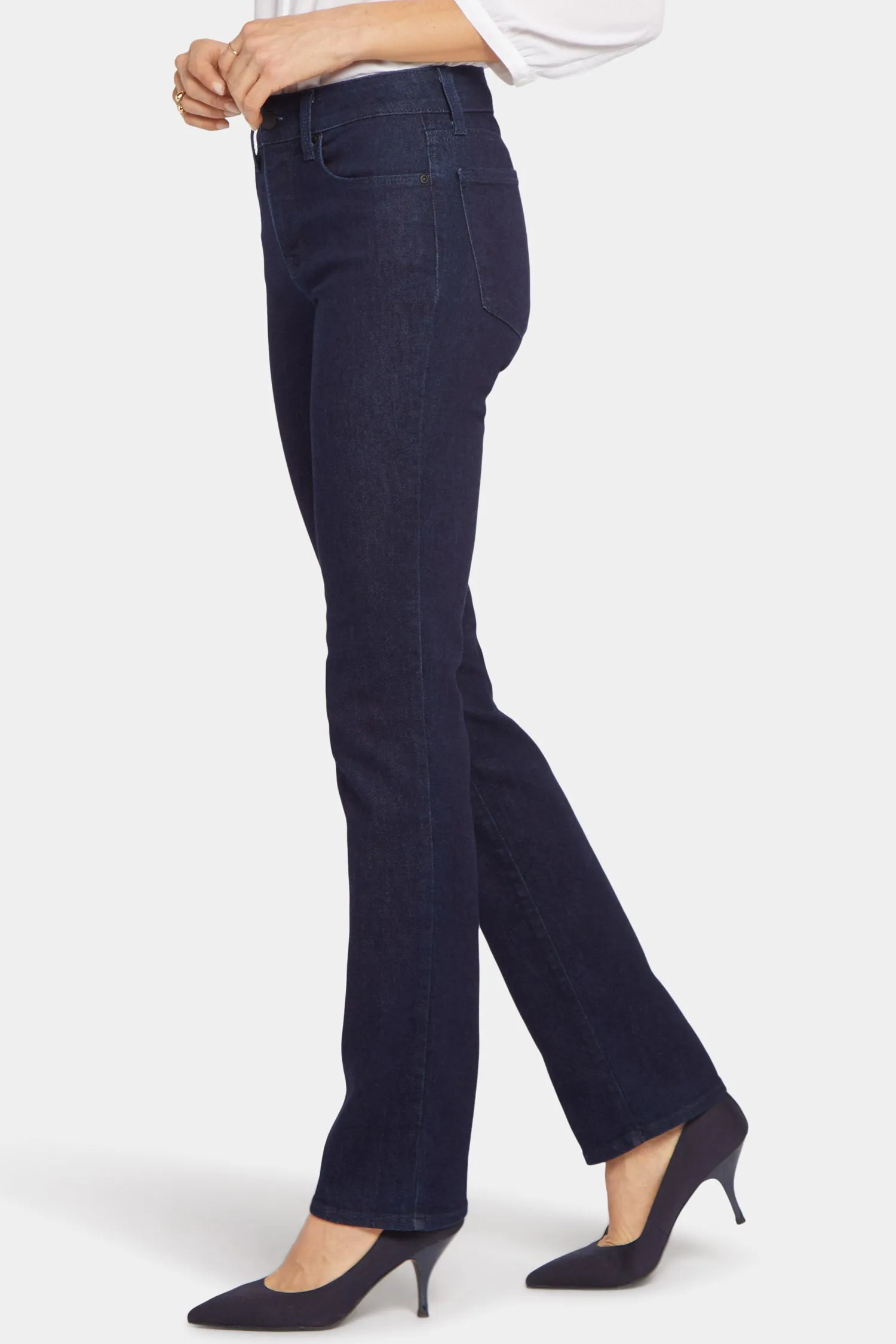 Marilyn Straight Jeans In Tall - Rinse sold by NYDJ product image thumbnail 3