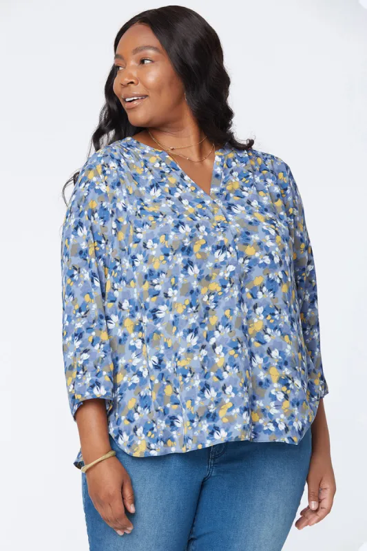 The Perfect Blouse - Lauro Blooms sold by NYDJ