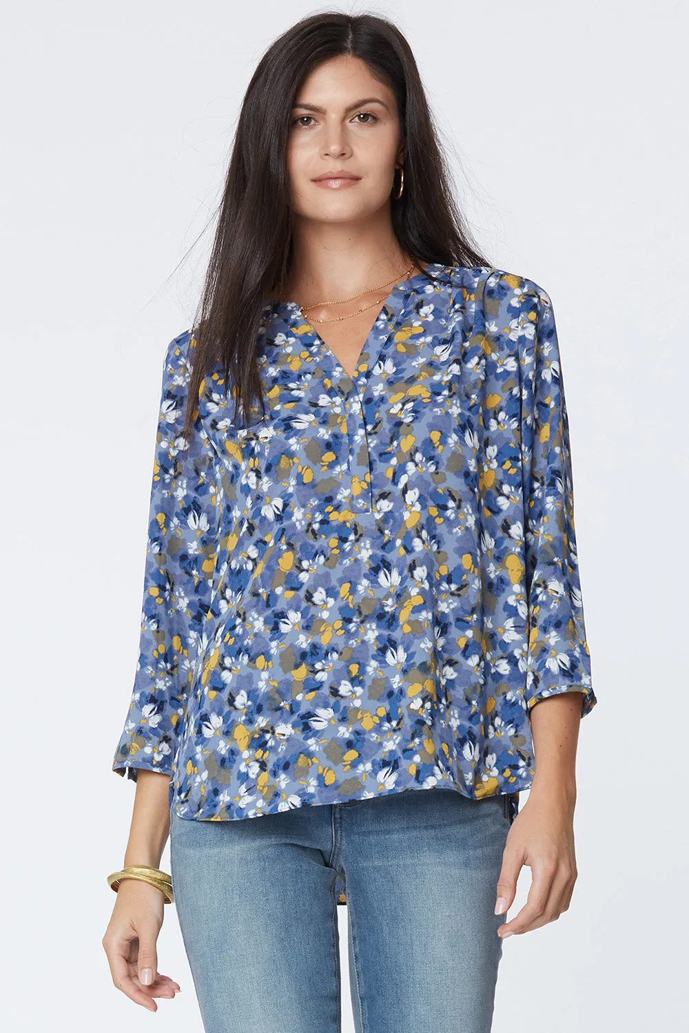 The Perfect Blouse - Lauro Blooms sold by NYDJ product image thumbnail 2