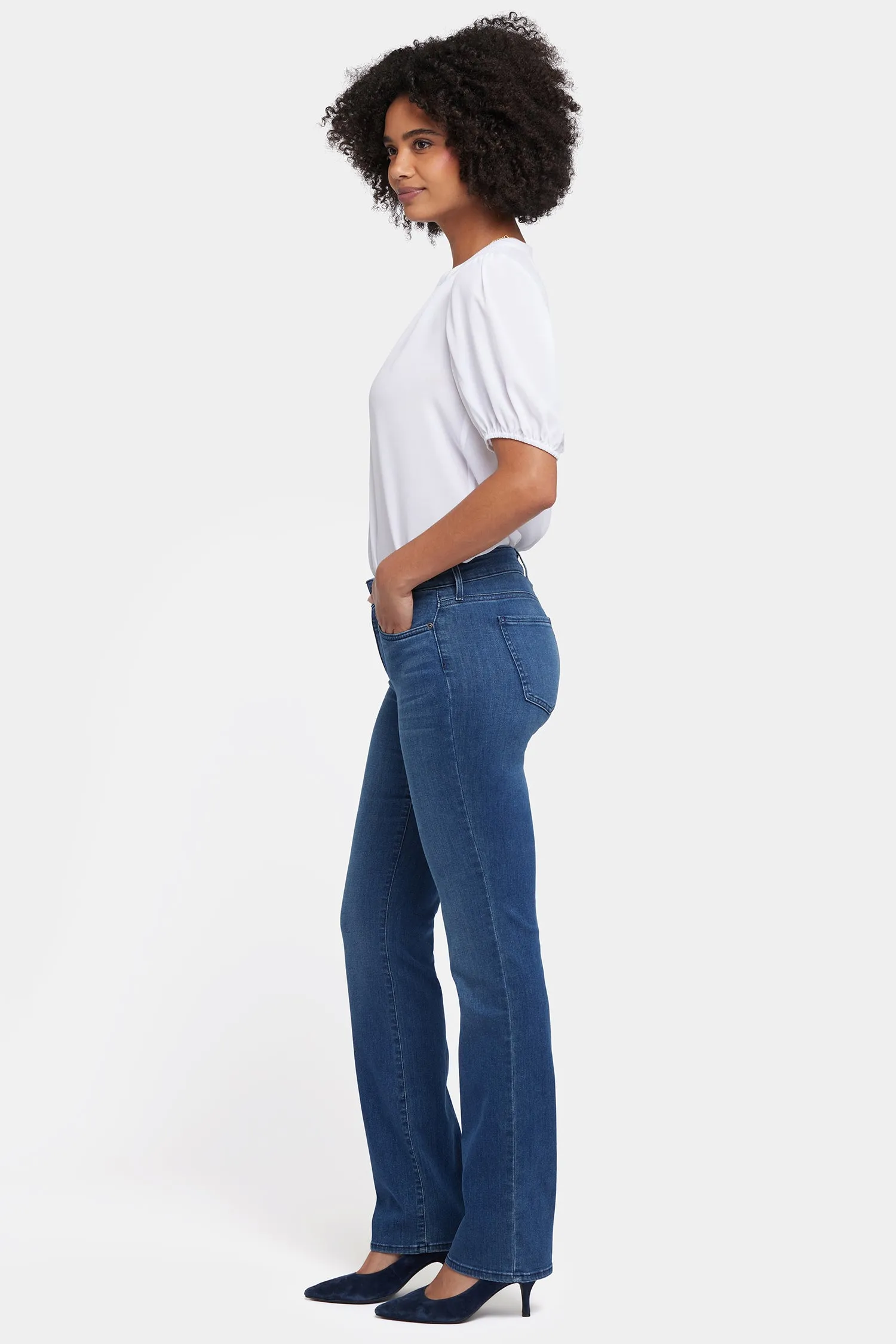 Marilyn Straight Jeans - Rendezvous sold by NYDJ product image thumbnail 5