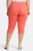 Marilyn Straight Crop Jeans In Plus Size - Fruit Punch sold by NYDJ