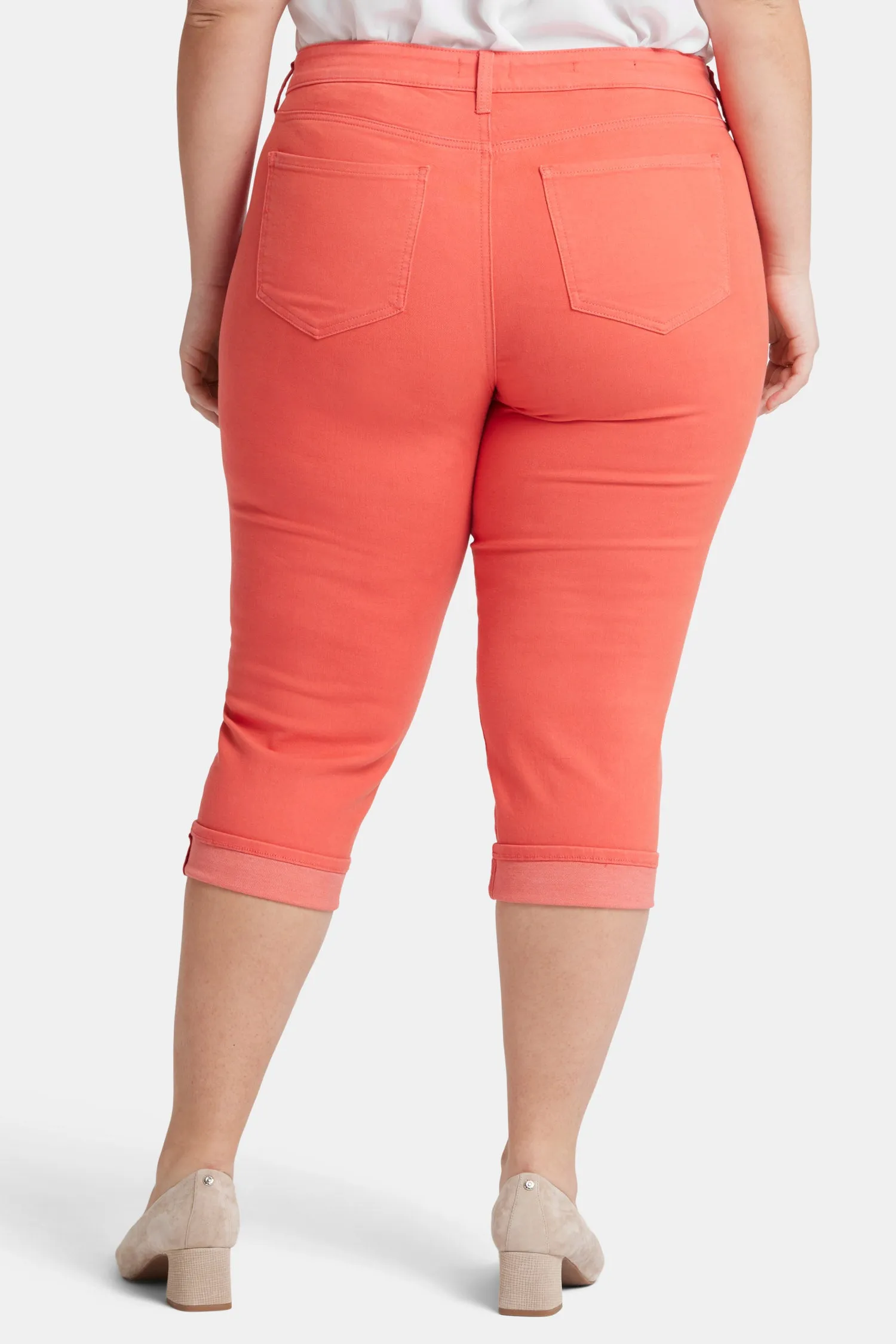 Marilyn Straight Crop Jeans In Plus Size - Fruit Punch sold by NYDJ product image thumbnail 2