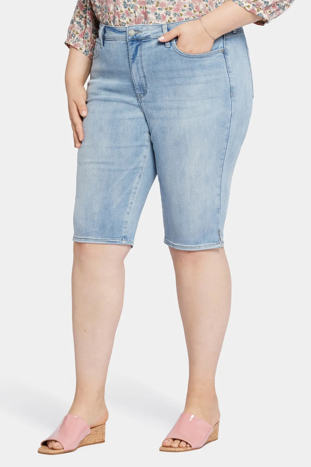 Bike Capri Jeans In Plus Size - Afterglow sold by NYDJ product image thumbnail 3