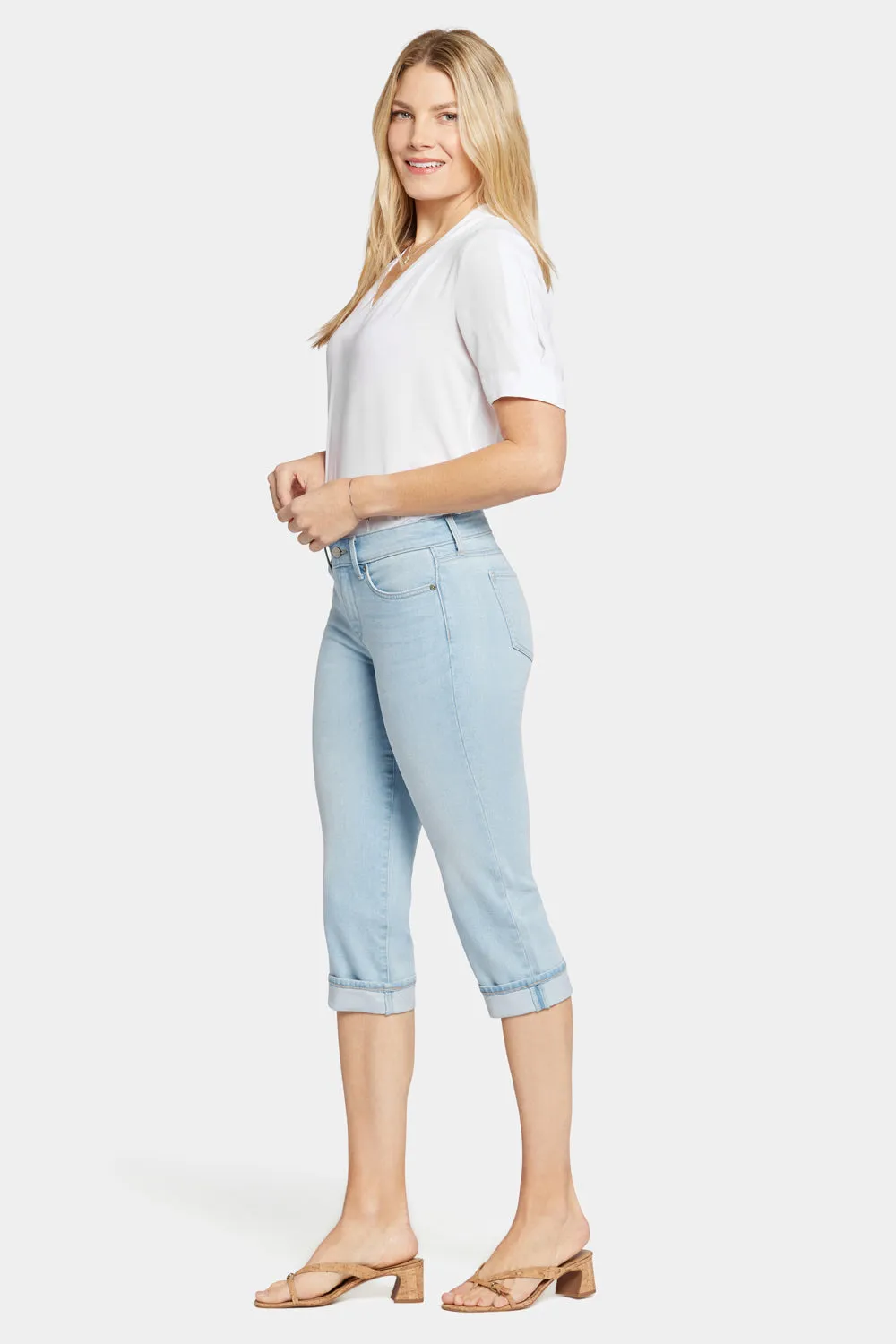 Marilyn Straight Crop Jeans - Brightside sold by NYDJ product image thumbnail 5
