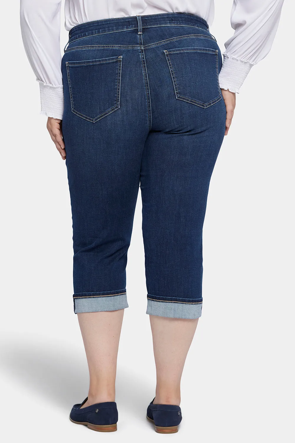 Marilyn Straight Crop Jeans In Plus Size - Cambridge sold by NYDJ product image thumbnail 2