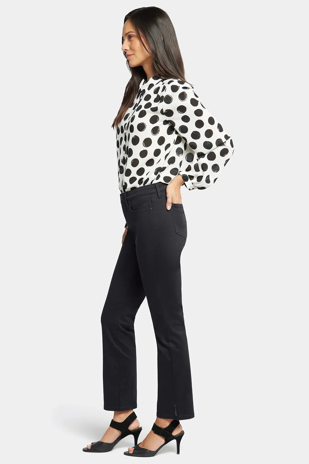 Sheri Slim Ankle Jeans - Black sold by NYDJ product image thumbnail 5