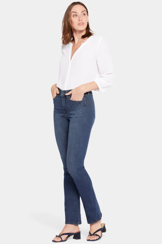 Le Silhouette Slim Bootcut Jeans In Long Inseam - Precious sold by NYDJ