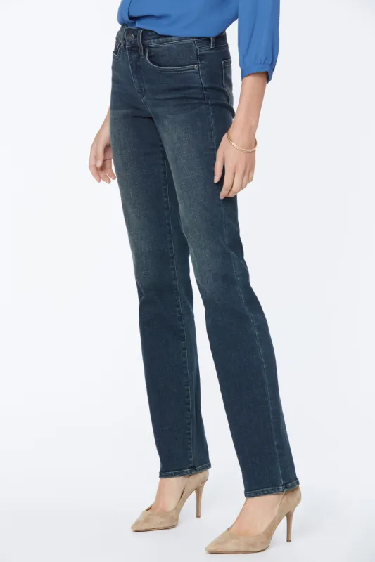 Marilyn Straight Jeans In Petite - Prosperity sold by NYDJ