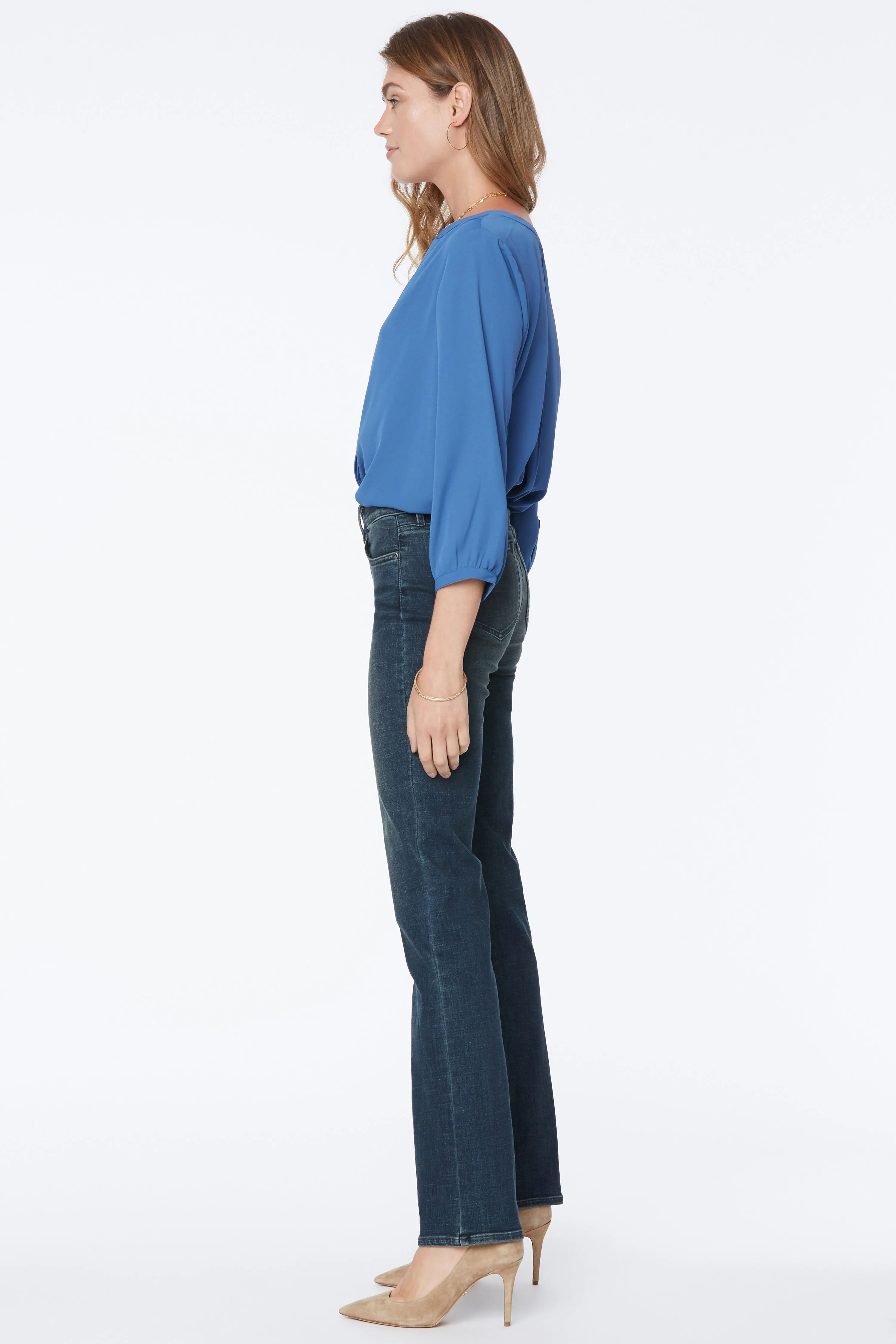 Marilyn Straight Jeans In Petite - Prosperity sold by NYDJ product image thumbnail 5