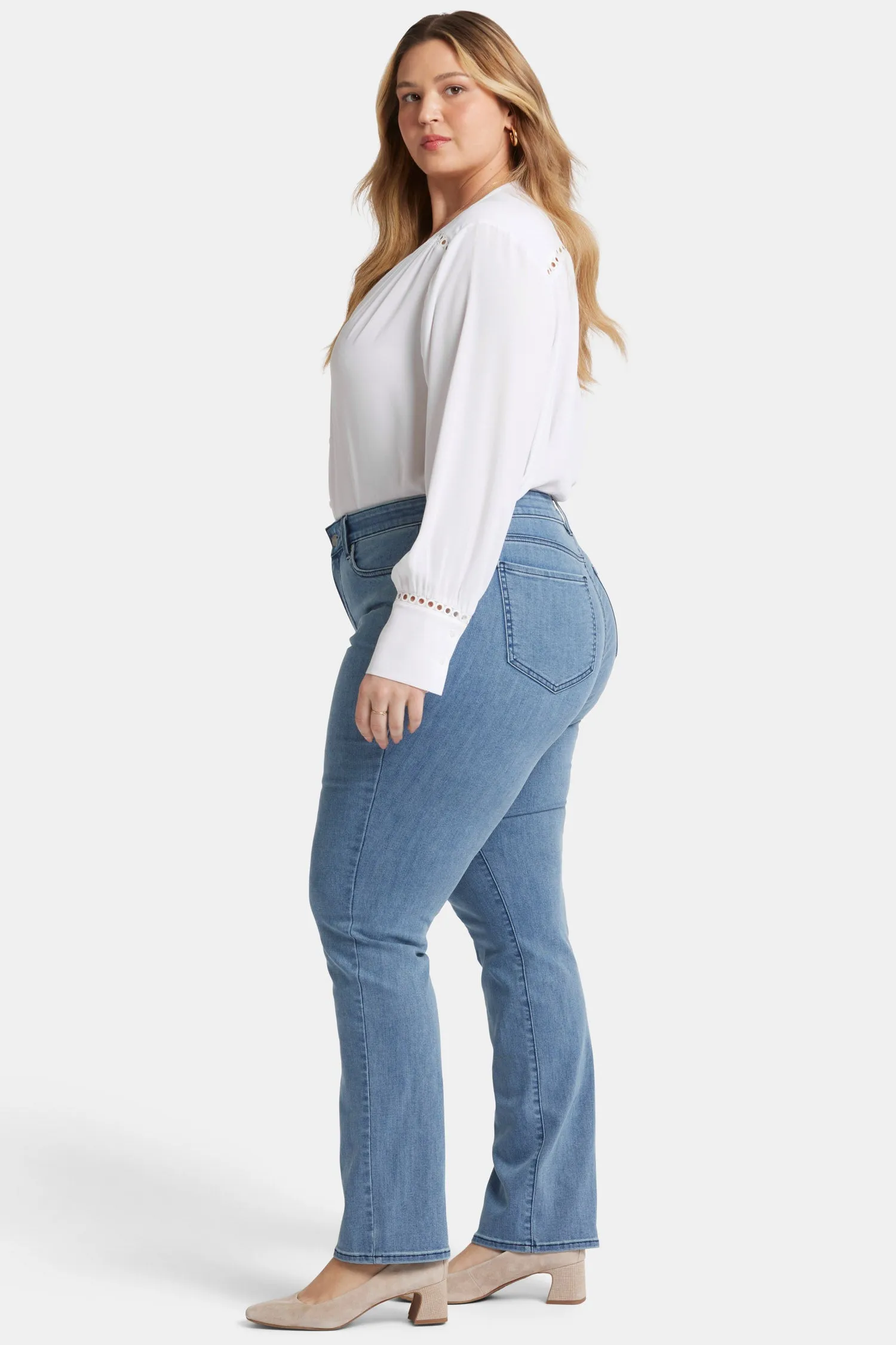Marilyn Straight Jeans In Plus Size - Del Ray sold by NYDJ product image thumbnail 5