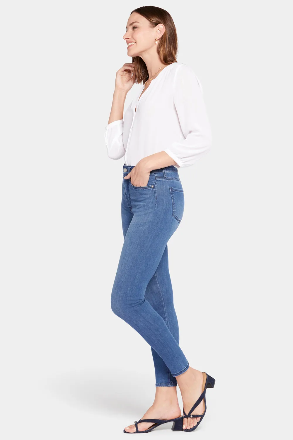 Le Silhouette Ami Skinny Jeans - Amour sold by NYDJ product image thumbnail 5