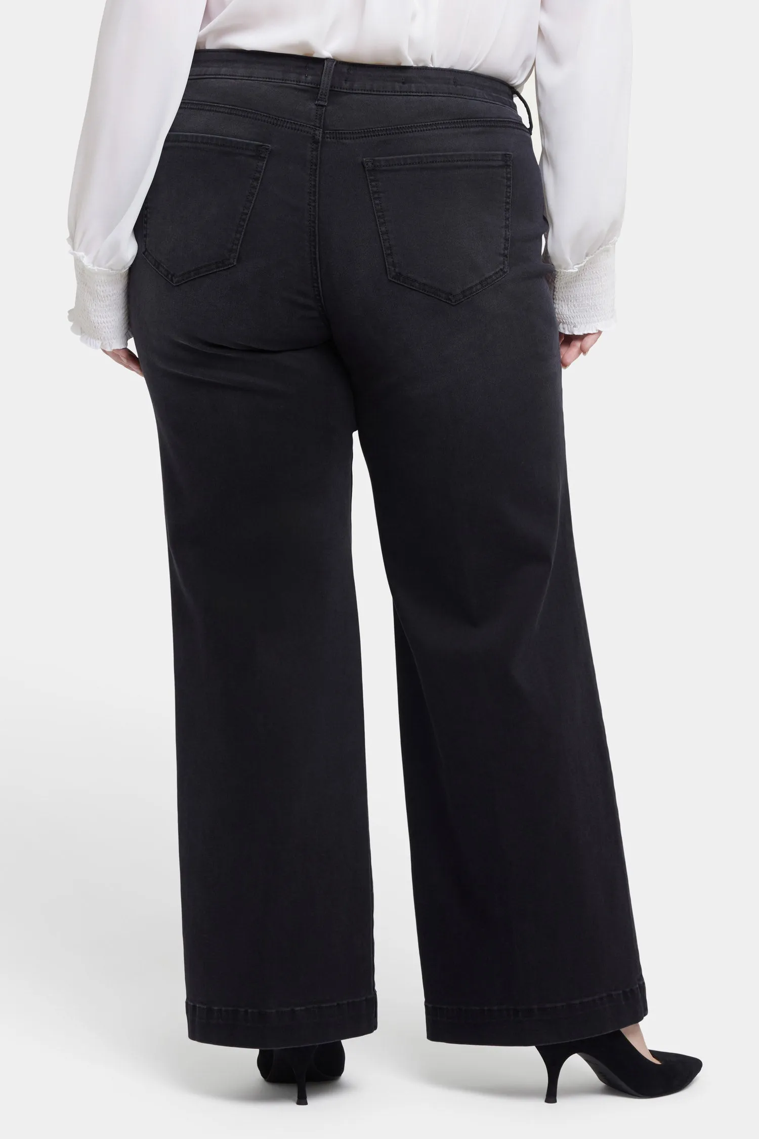 Teresa Wide Leg Jeans In Plus Size - Crosswinds sold by NYDJ product image thumbnail 2