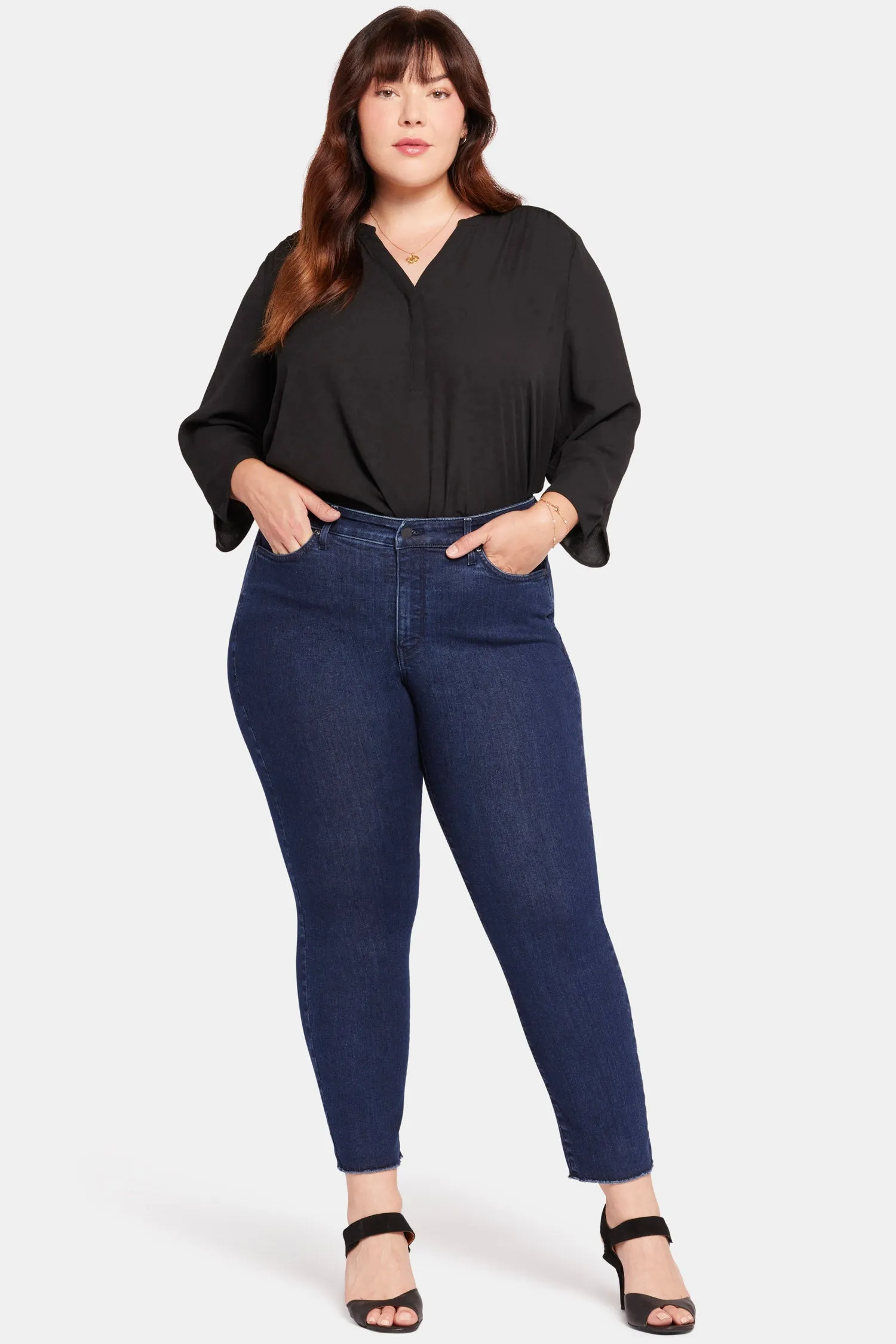 Sheri Slim Ankle Jeans In Plus Size - Mystique sold by NYDJ product image thumbnail 4