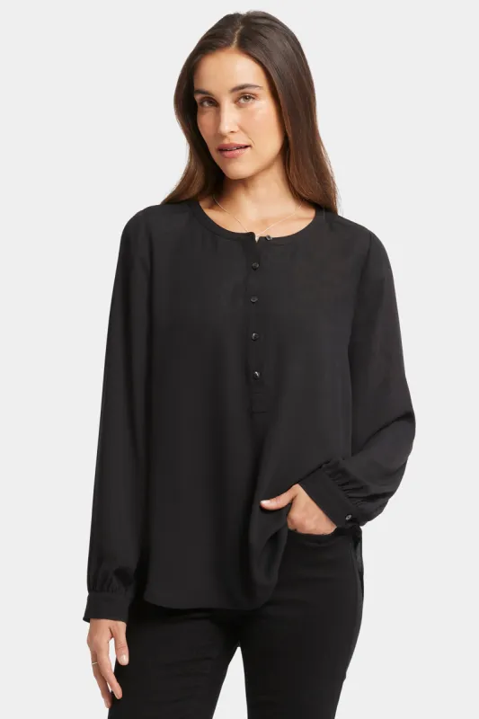 Simone Blouse - Black sold by NYDJ