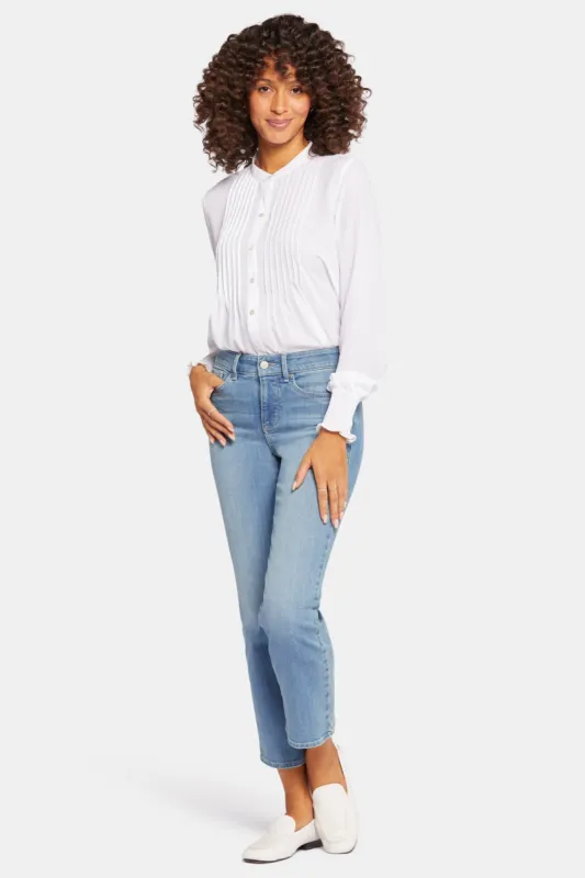 Marilyn Straight Ankle Jeans In Petite - Mesmerize sold by NYDJ