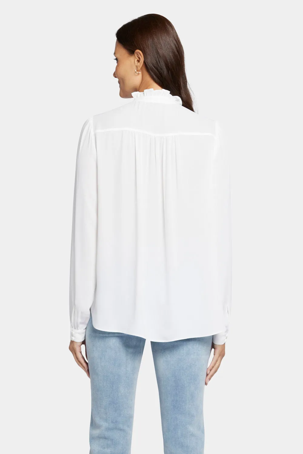Hannah Blouse - Optic White sold by NYDJ product image thumbnail 2