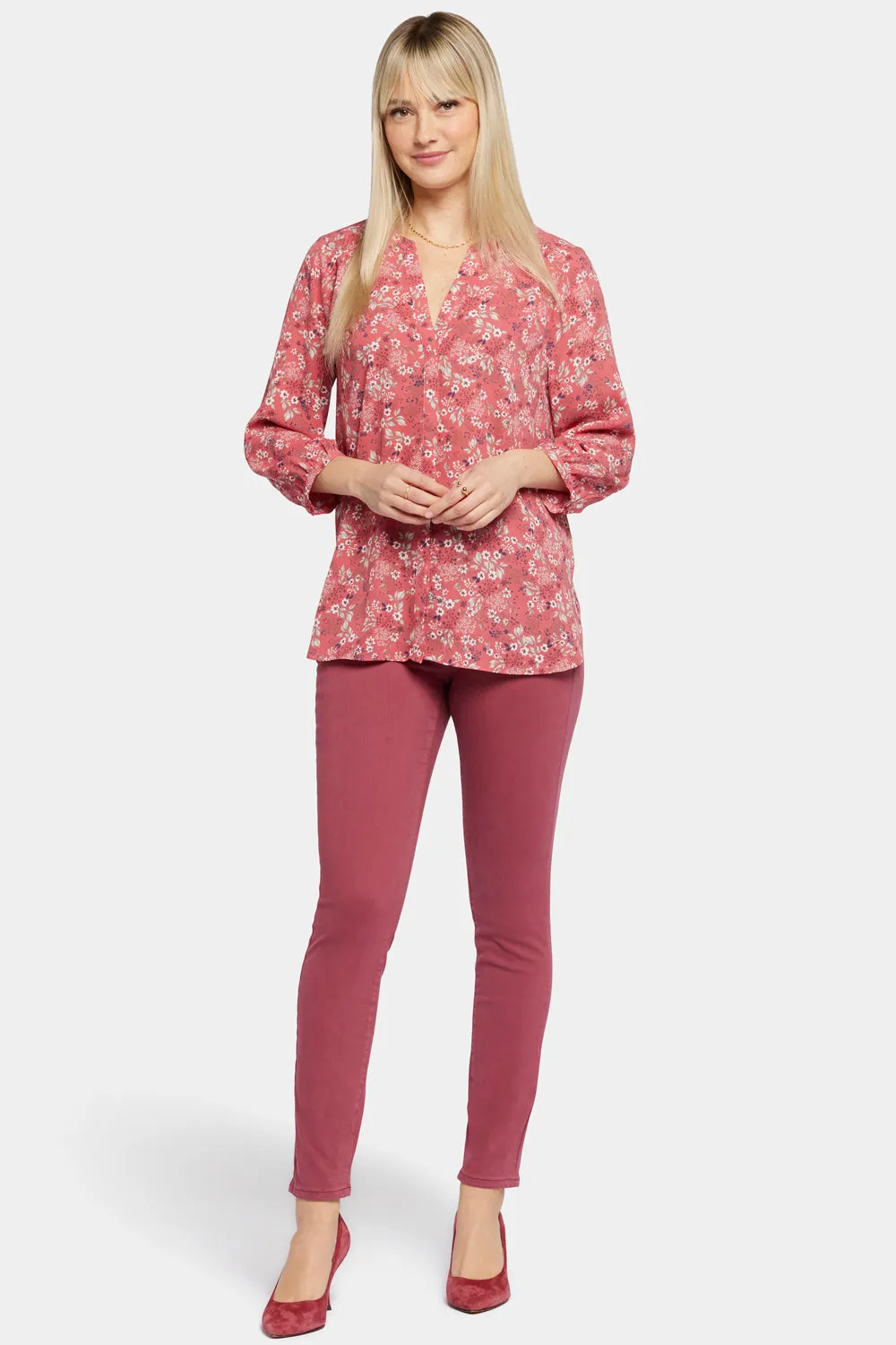 Pintuck Blouse - Rosalie sold by NYDJ product image thumbnail 5