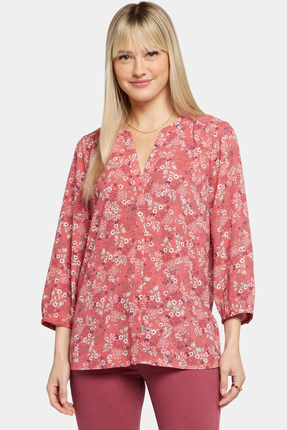 Pintuck Blouse - Rosalie sold by NYDJ product image thumbnail 4