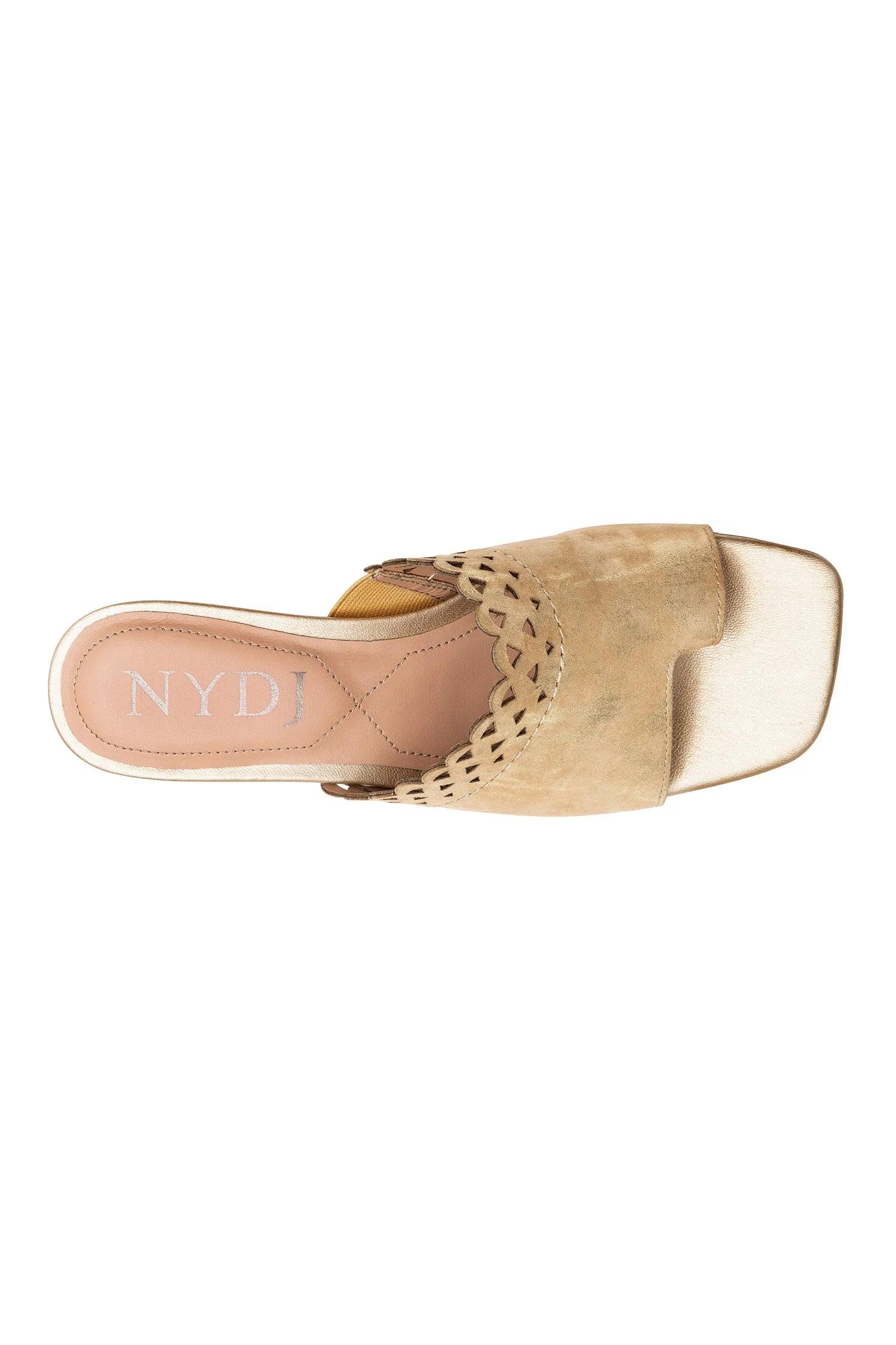Alanah Mule Sandals - Natural Light Gold sold by NYDJ product image thumbnail 4