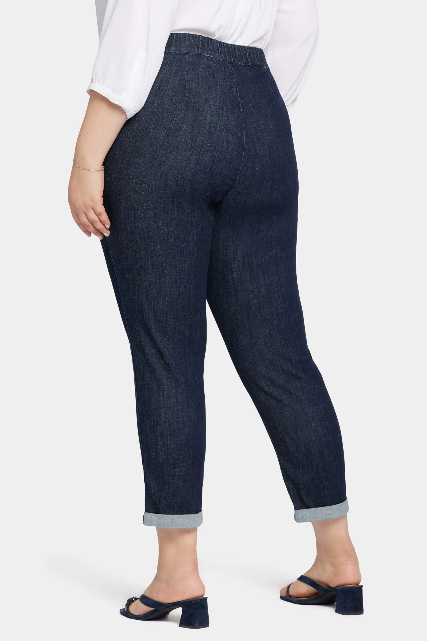 Slim Jogger Ankle Pants In Plus Size - Lightweight Rinse sold by NYDJ product image thumbnail 2