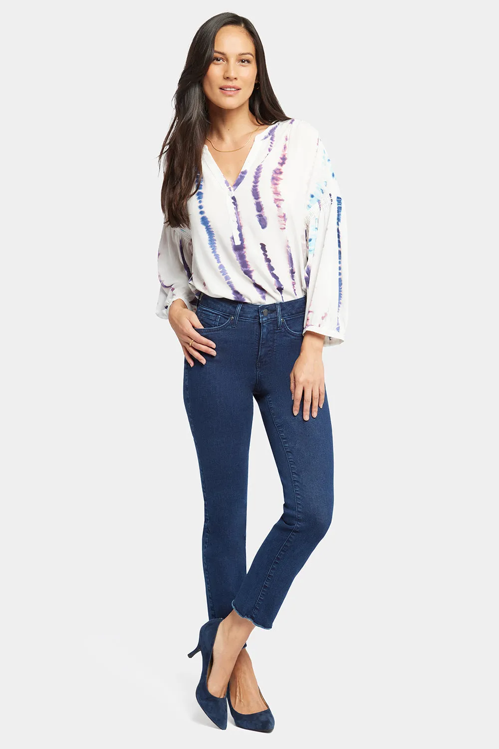 Sheri Slim Ankle Jeans - Mystique sold by NYDJ